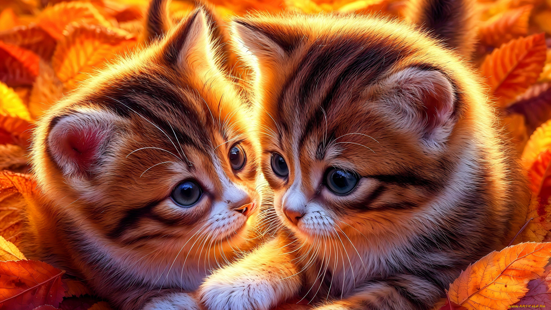 рисованное, животные, , коты, кот, кошка, котята