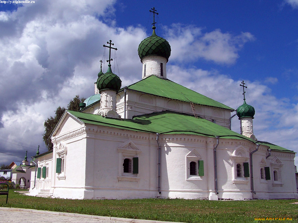 кострома, рождественская, ильинская, церковь, города, православные, церкви, монастыри