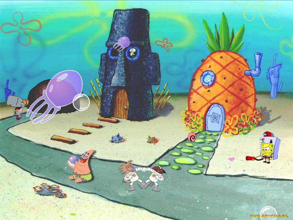 мультфильмы, spongebob, squarepants
