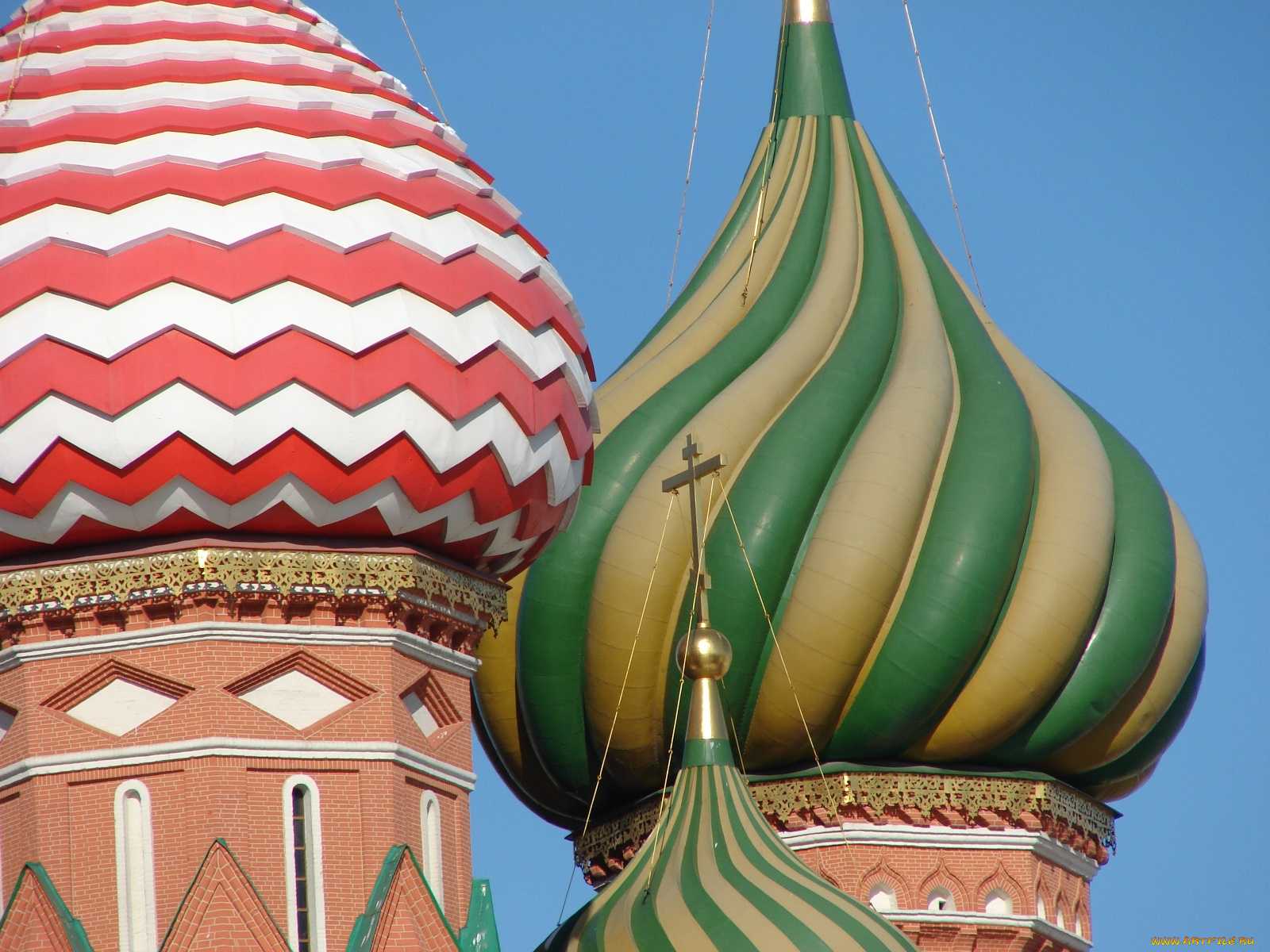 храм, василия, блаженного, купола, города, москва, россия