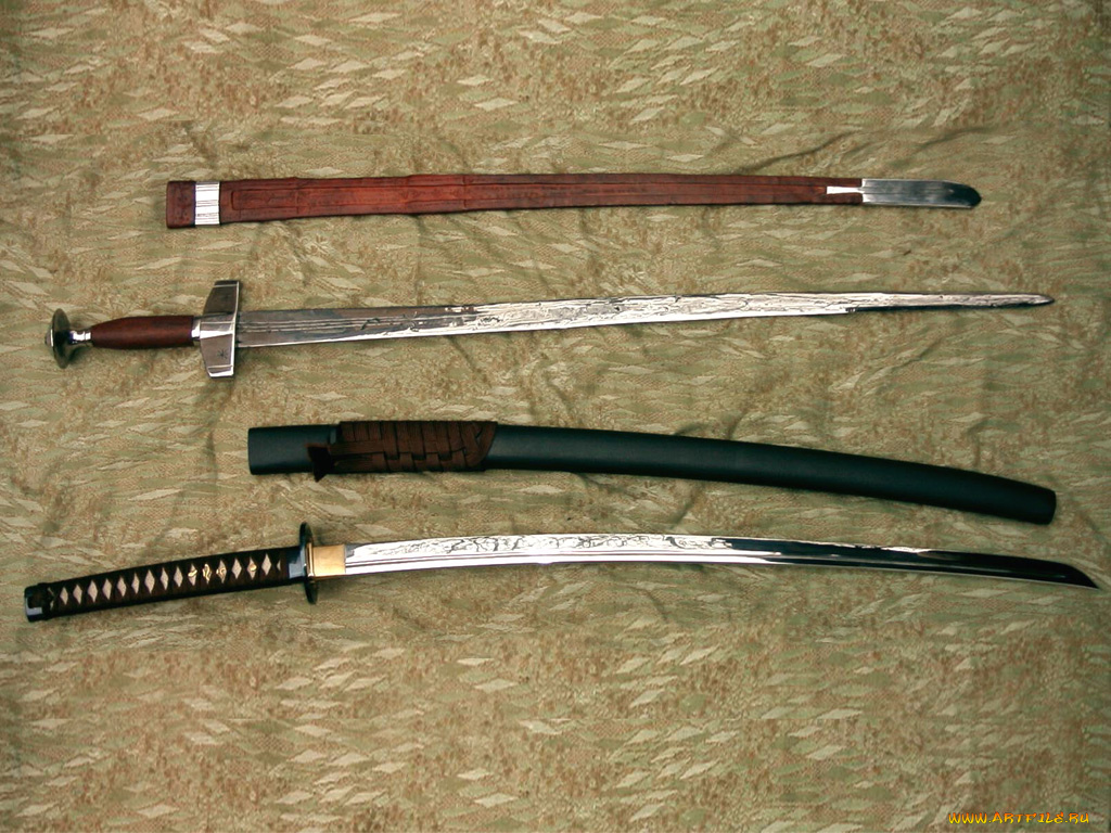katana, оружие, холодное