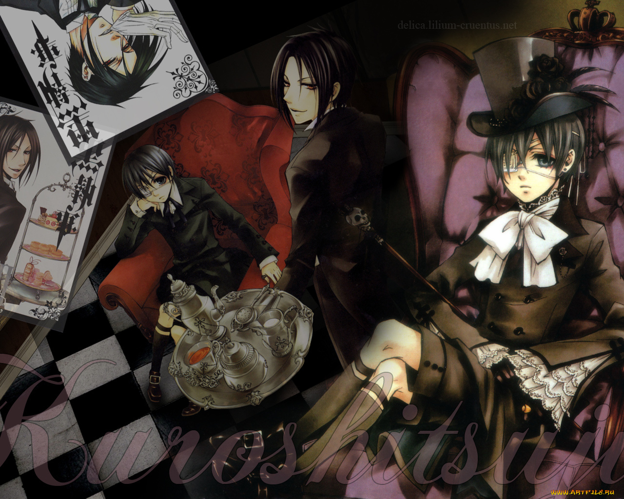 аниме, kuroshitsuji
