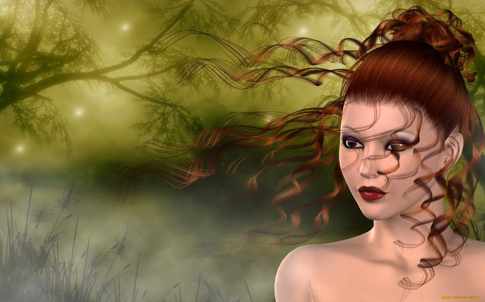 3д, графика, portraits, портрет