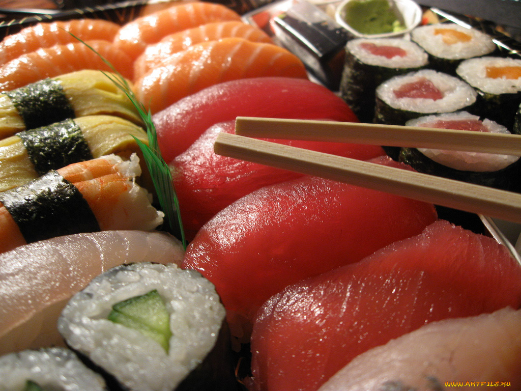 еда, рыба, морепродукты, суши, роллы
