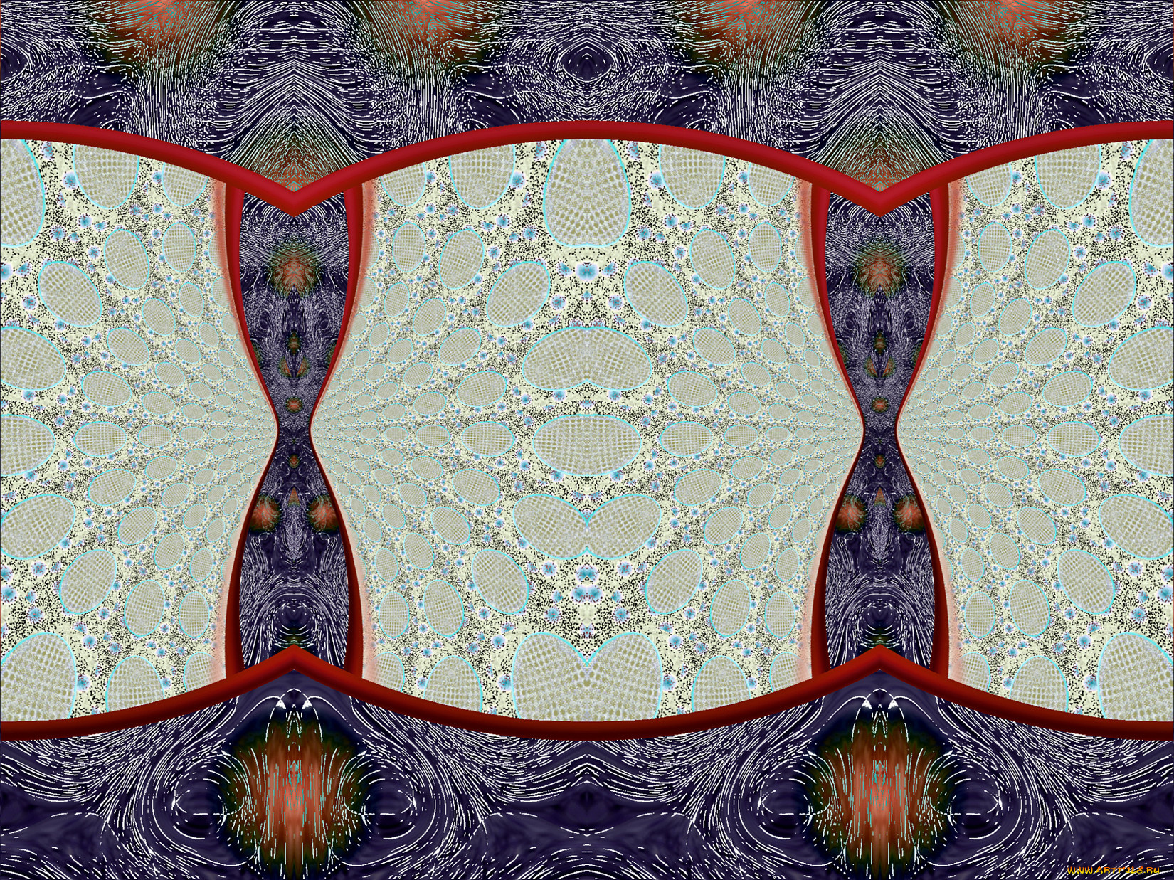 3д, графика, fractal, фракталы, цвета, узор