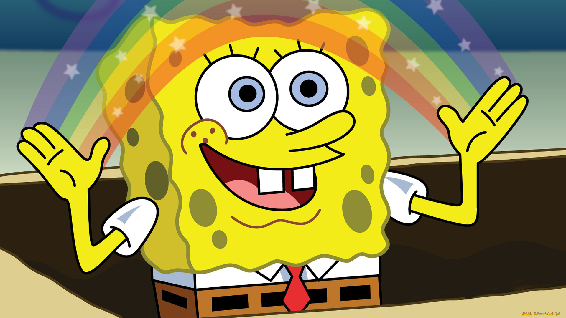 мультфильмы, spongebob, squarepants, губка, боб
