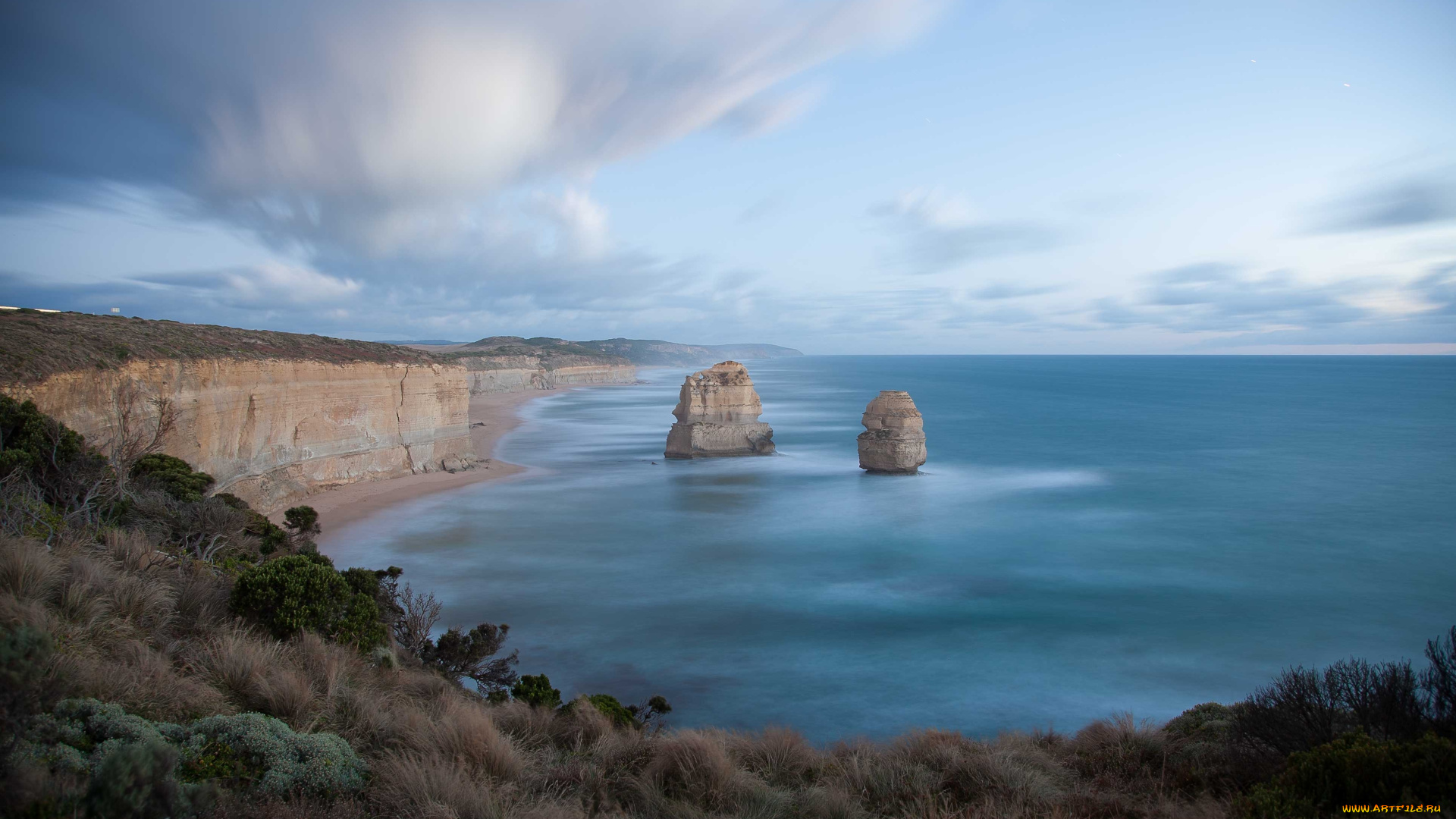 природа, побережье, 12, двенадцать, апостолов