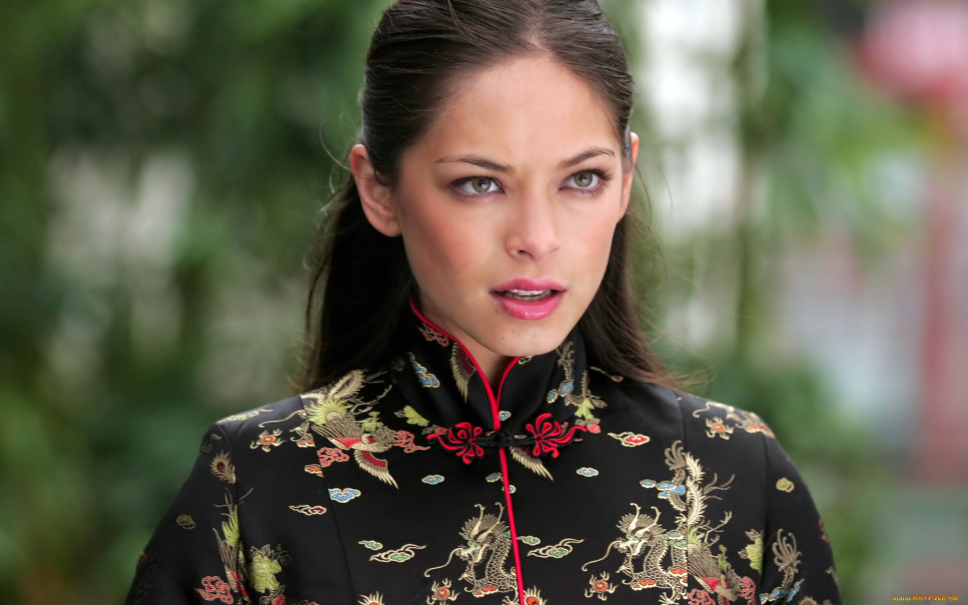 Kristin, Kreuk, девушки, , , платье, драконы