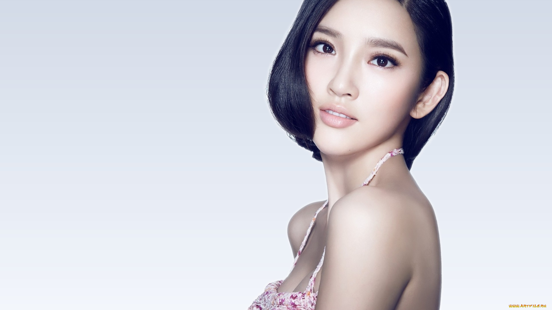 Tang, Yi, Xin, девушки, взгляд, азиатка