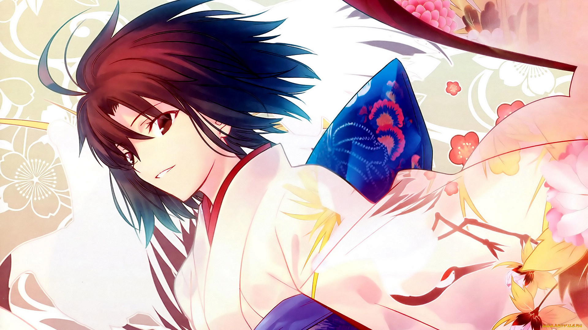 аниме, kara, no, kyokai, девушка