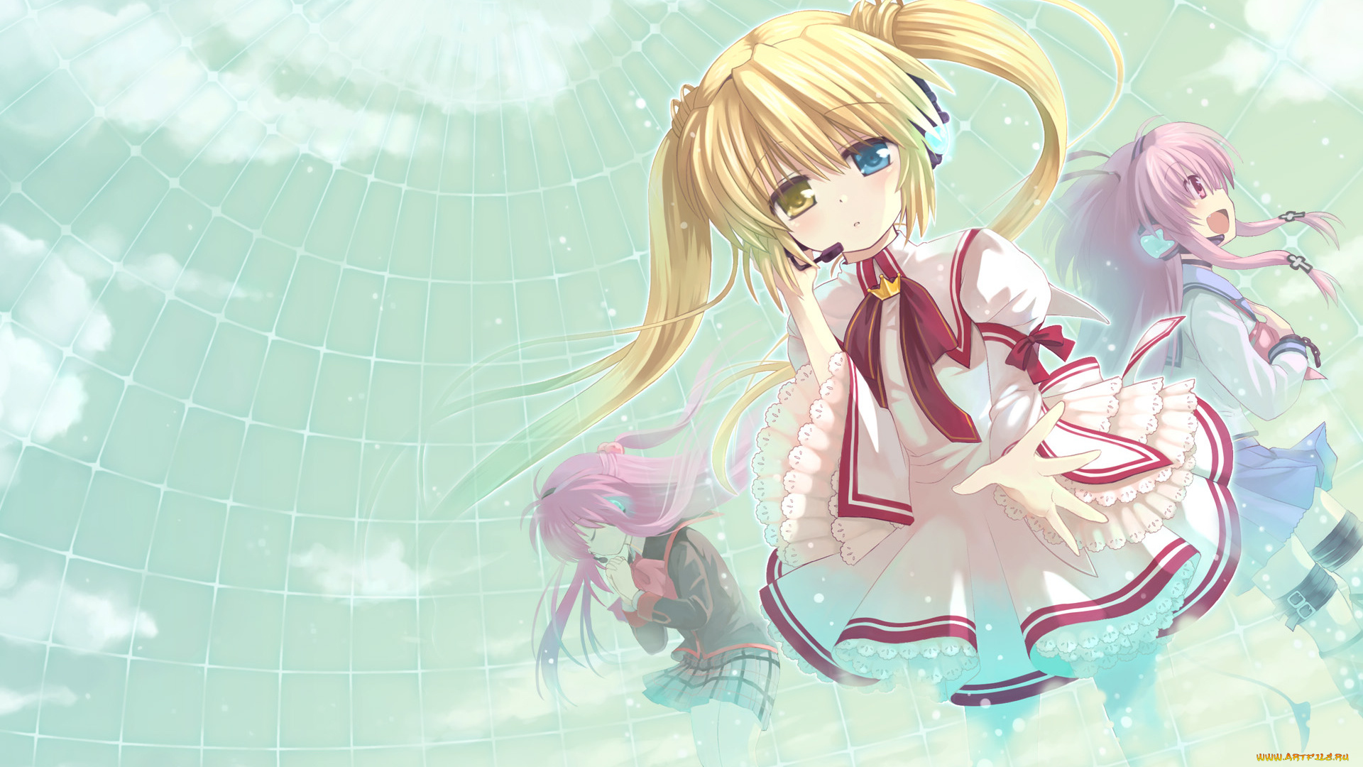 аниме, little, busters