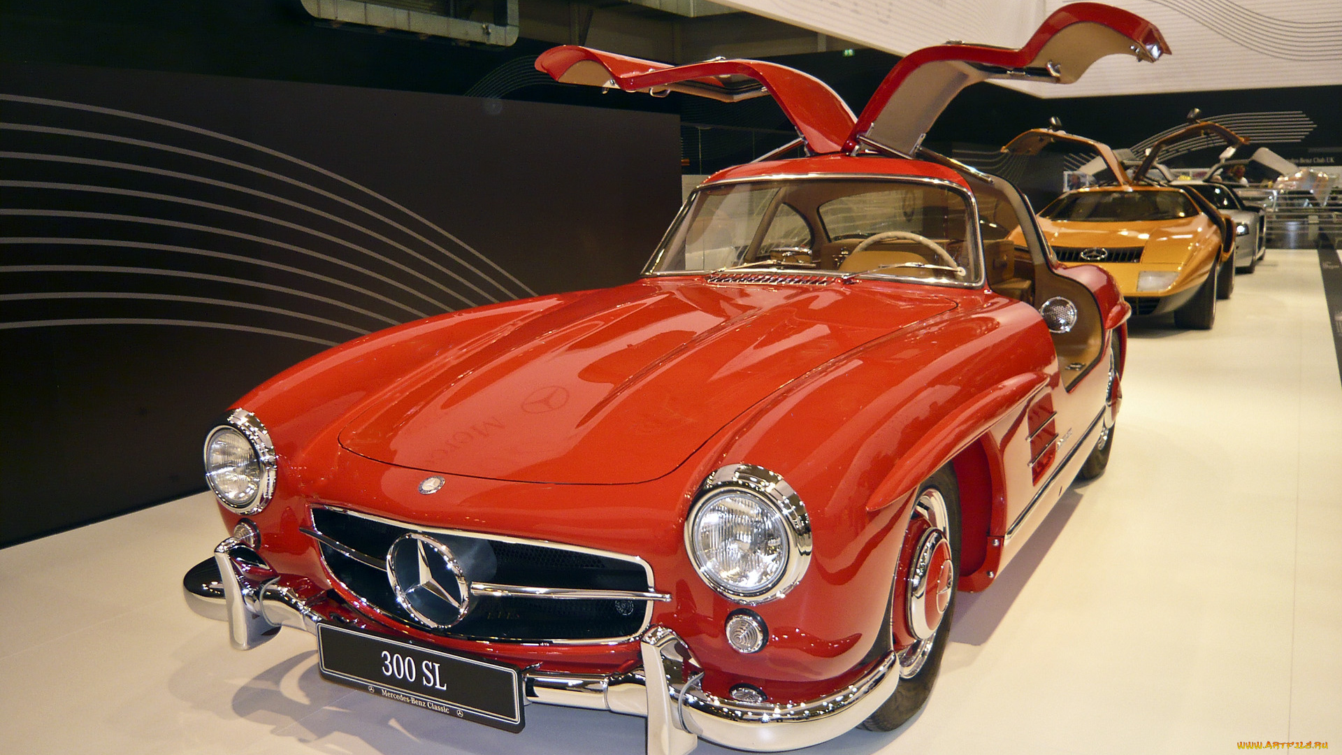 автомобили, выставки, уличные, фото, mercedes, benz, 300sl