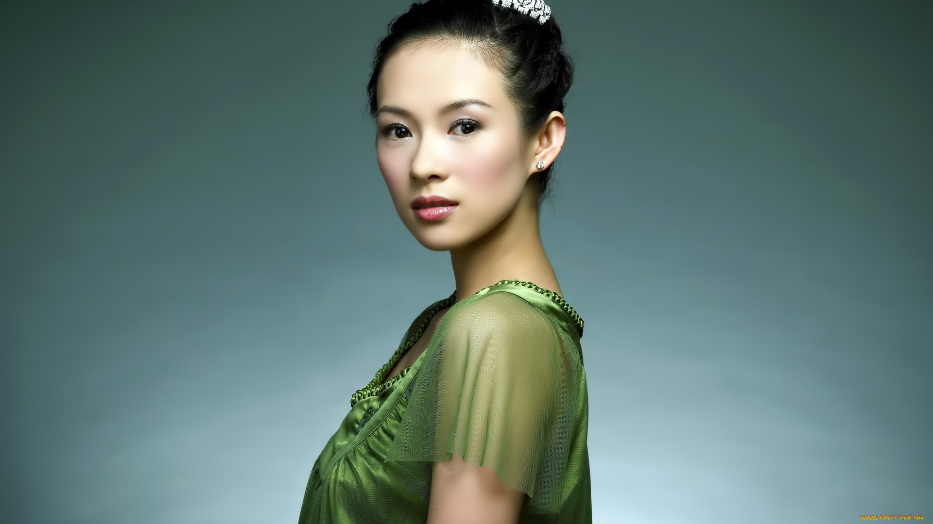 Zhang, Ziyi, девушки, , , блузка, заколка