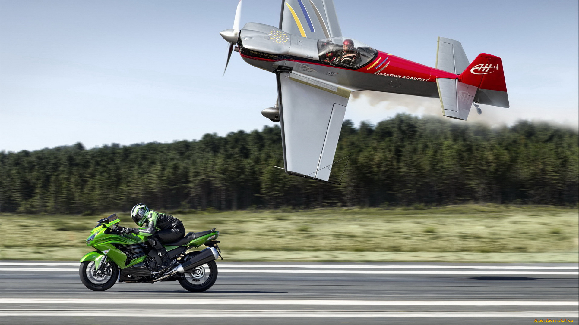 мотоциклы, kawasaki, zzr1400