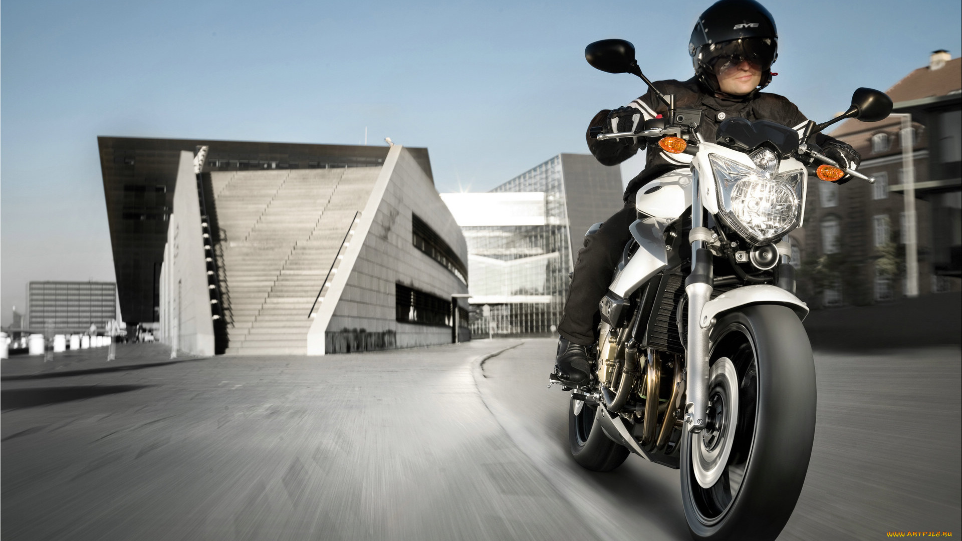 мотоциклы, yamaha, xj6