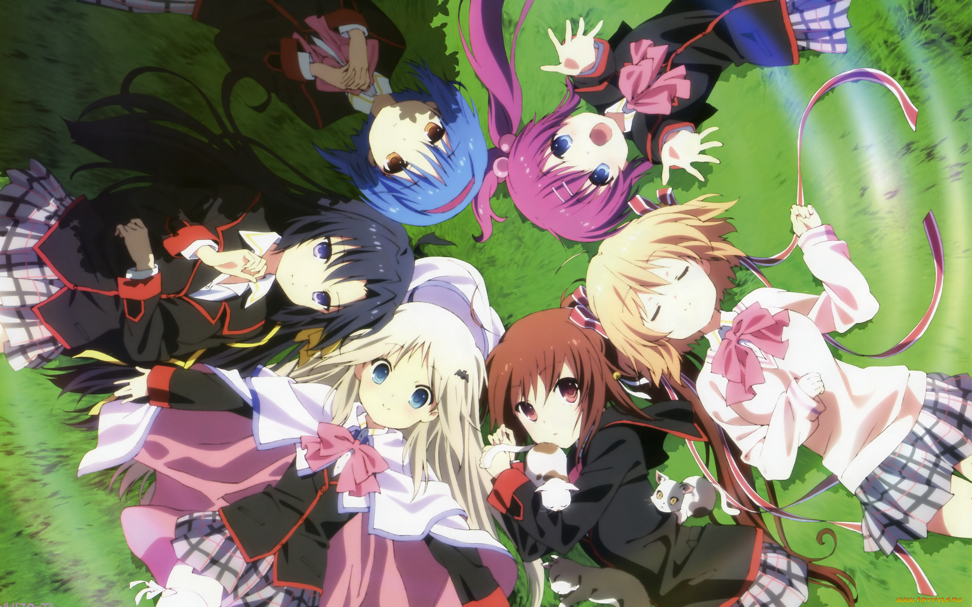 аниме, little, busters