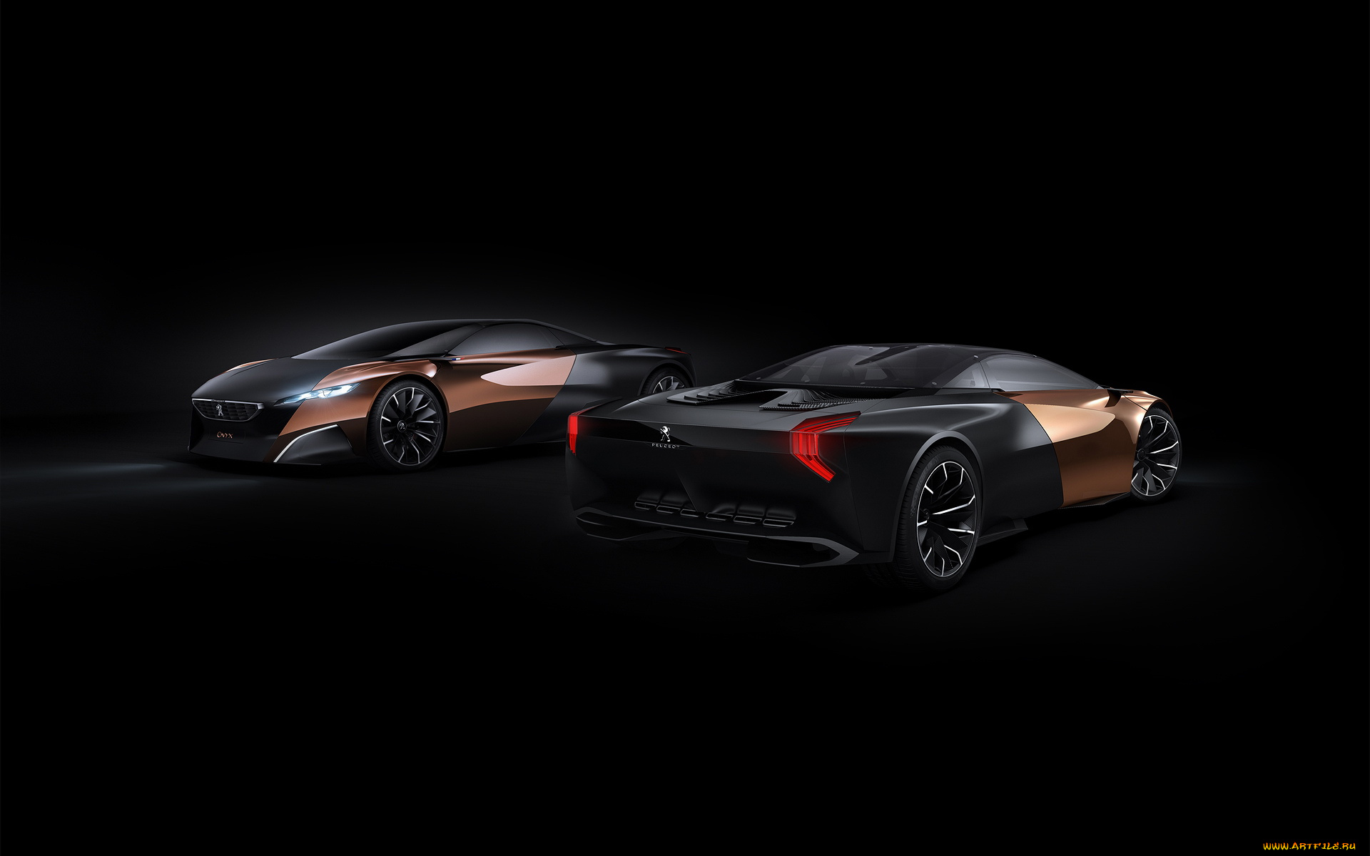 автомобили, 3д, peugeot, onyx