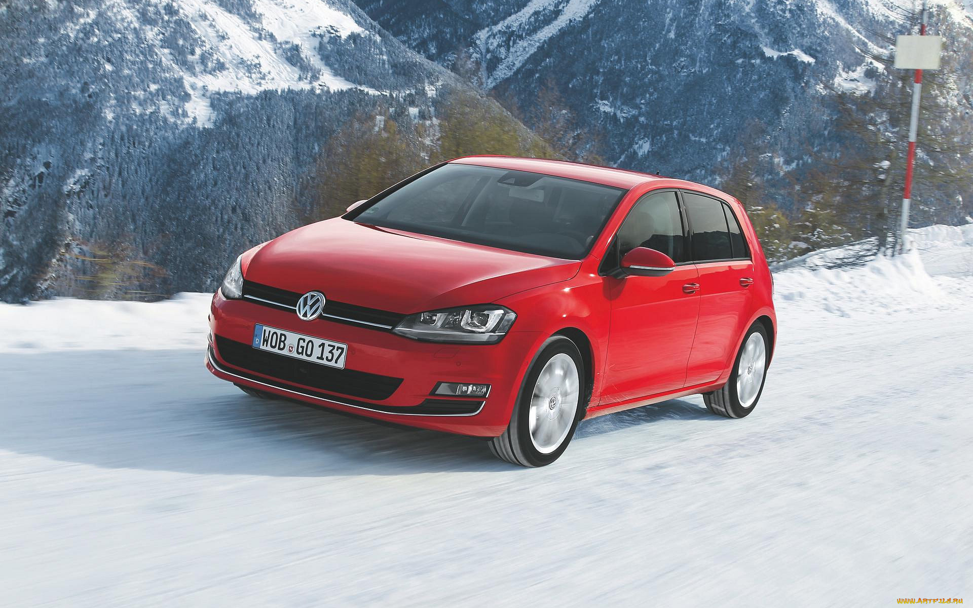 автомобили, volkswagen, 4motion, golf