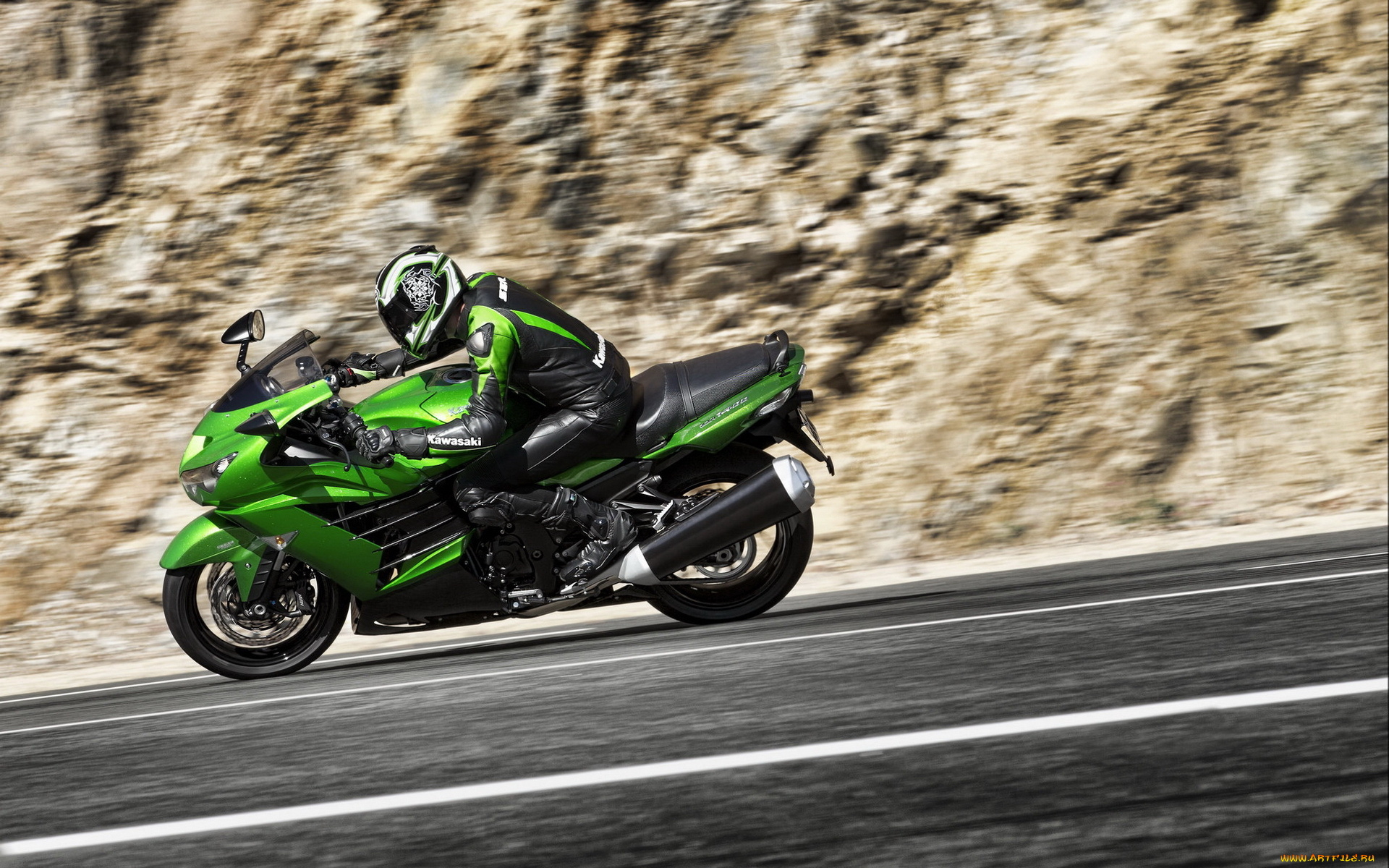 мотоциклы, kawasaki, zzr1400