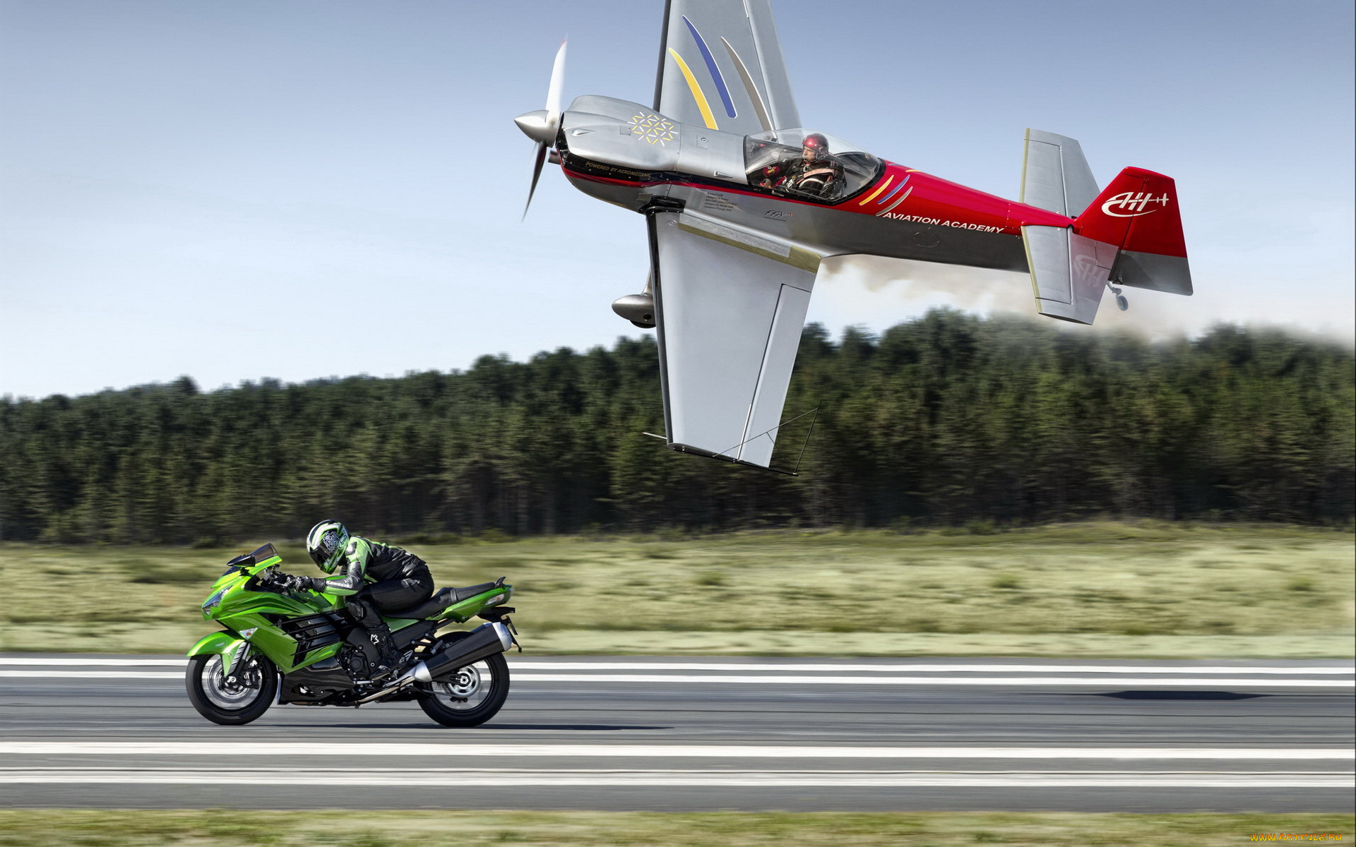 мотоциклы, kawasaki, zzr1400