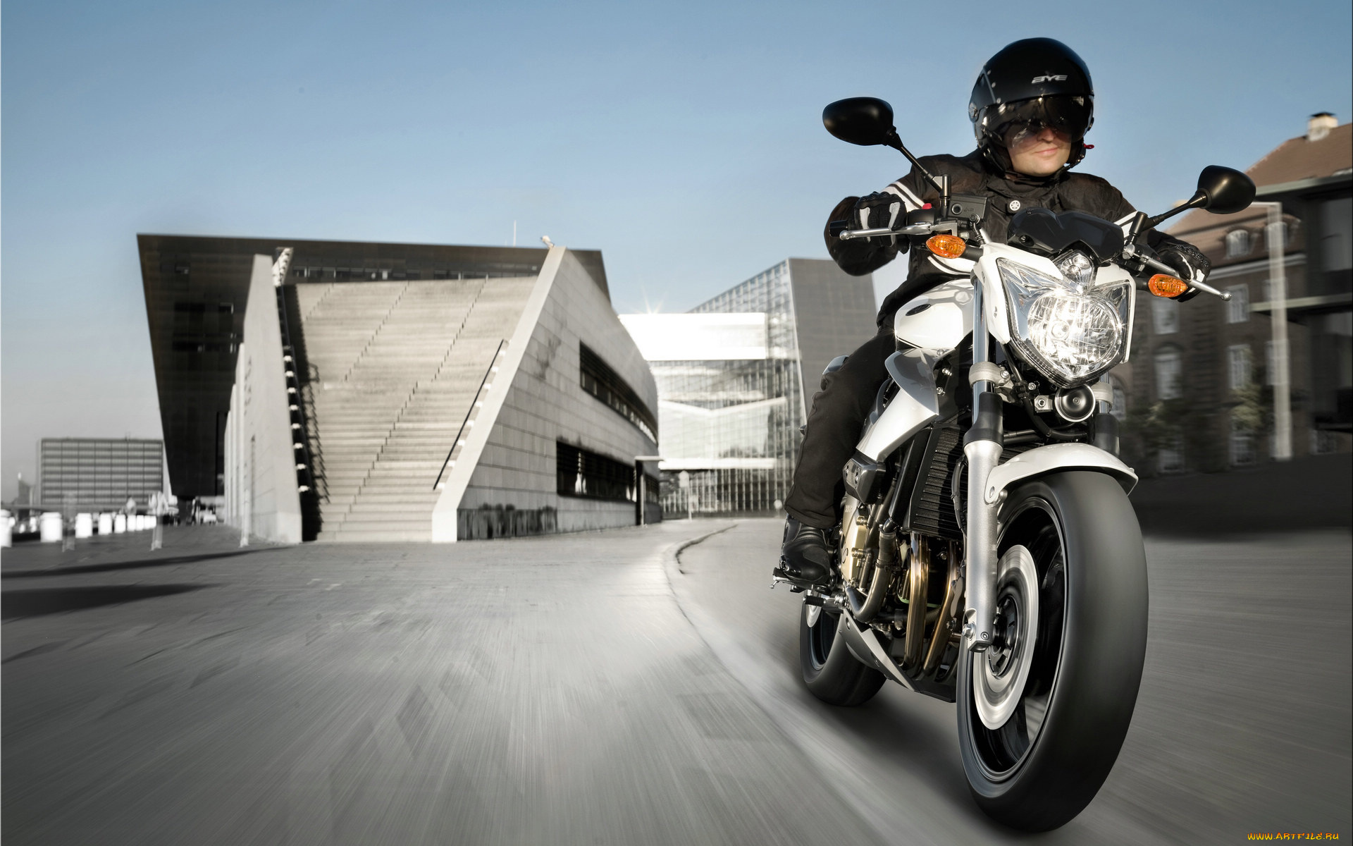 мотоциклы, yamaha, xj6