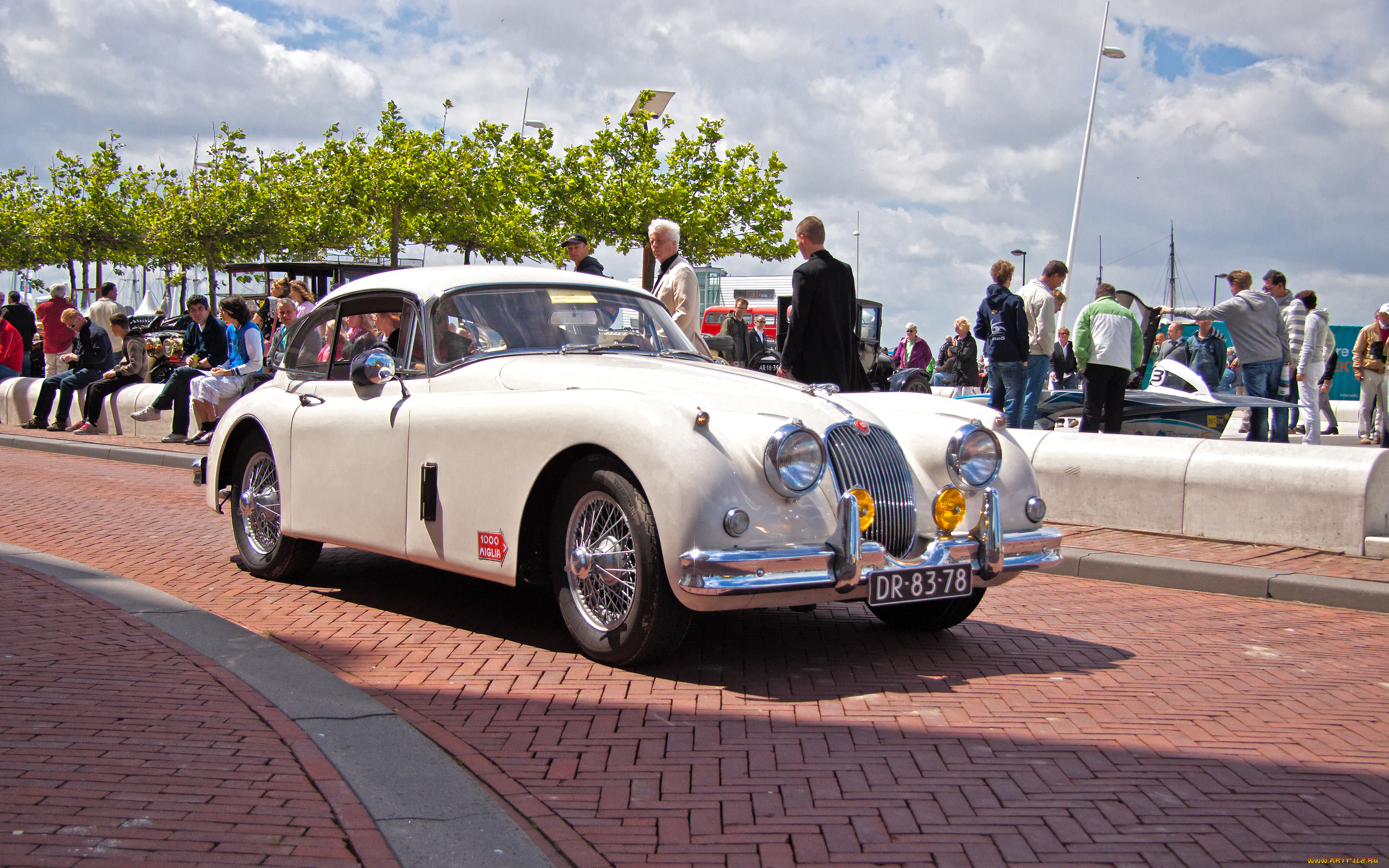 автомобили, выставки, уличные, фото, jaguar, xk, 150, fhc, 1958