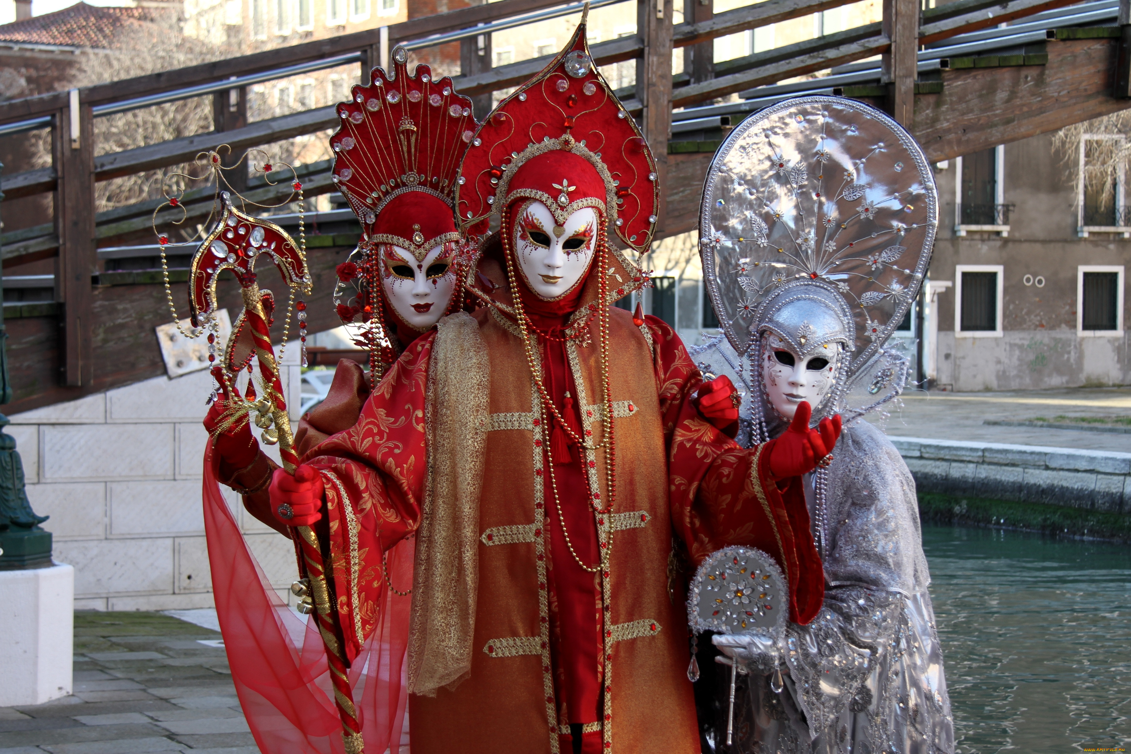 разное, маски, карнавальные, костюмы, карнавал, венеция