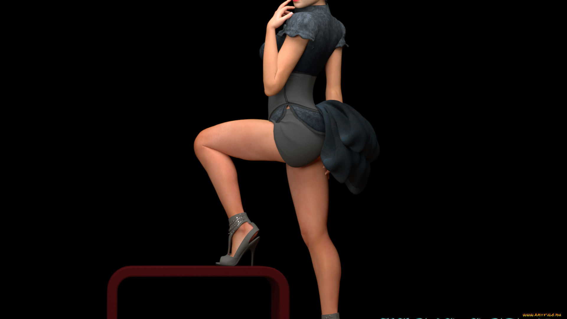 3д, графика, people, , люди, девушка, взгляд