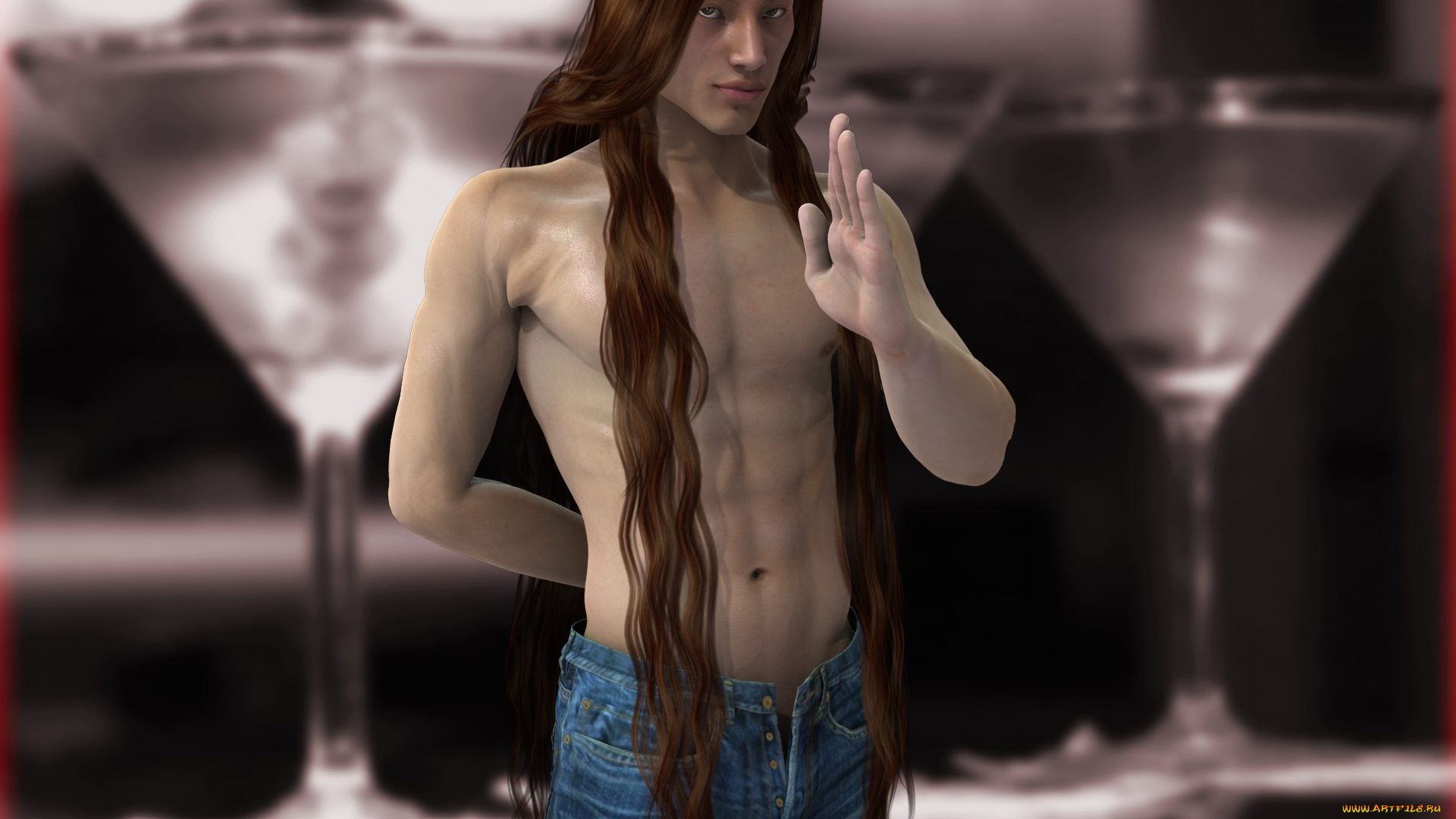 3д, графика, people, , люди, мужчина