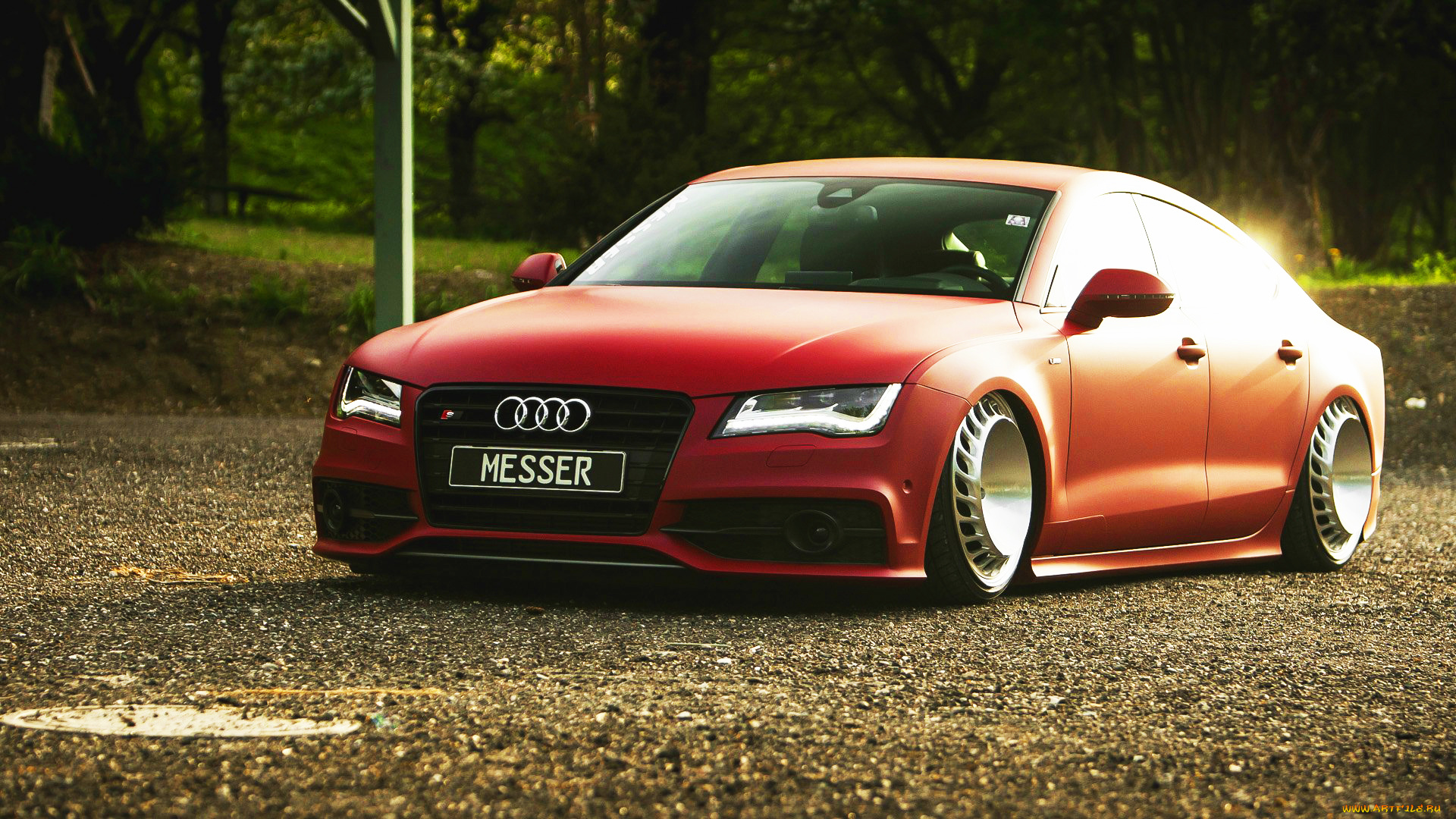 автомобили, audi, s7, красный