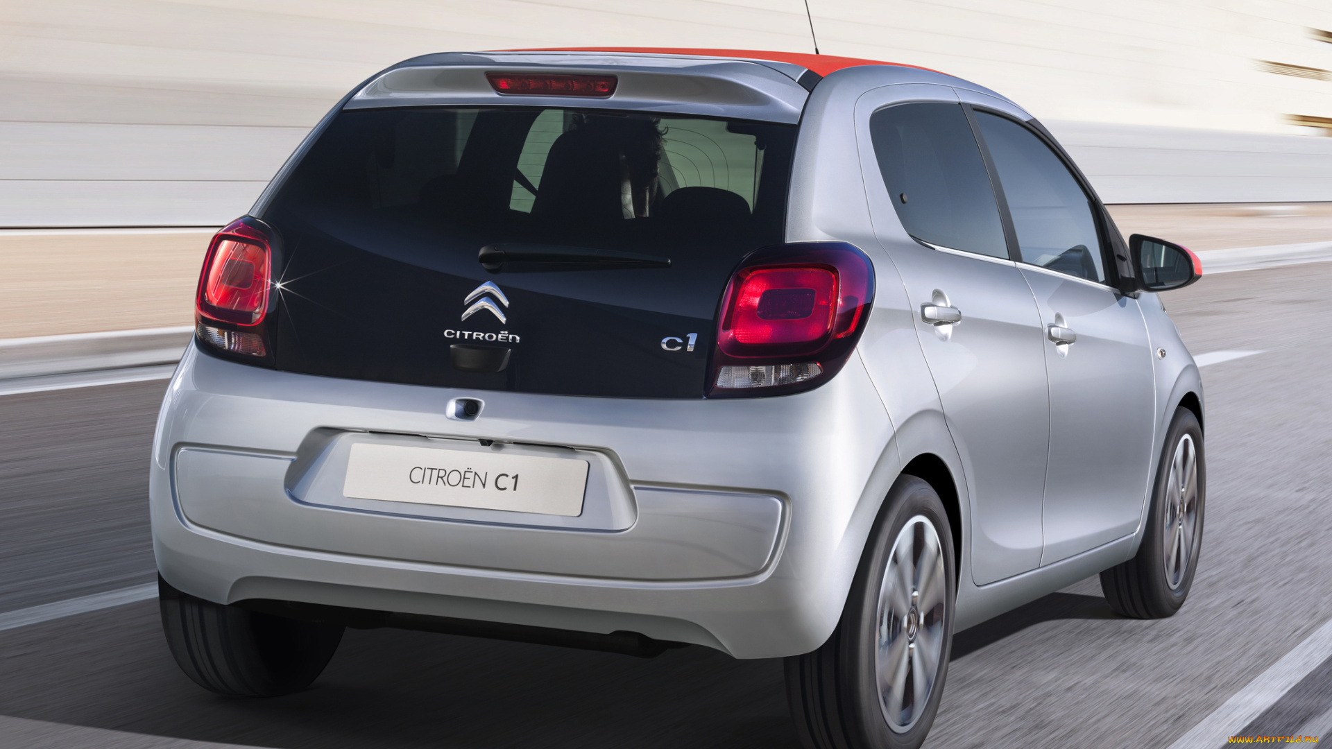 автомобили, citroen, citroеn, c1, airscape, 5-door, 2014, серый