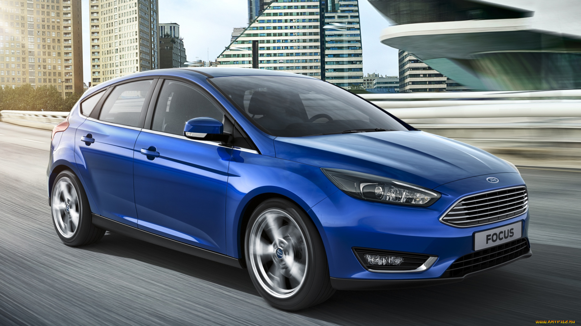 автомобили, ford, focus, голубой