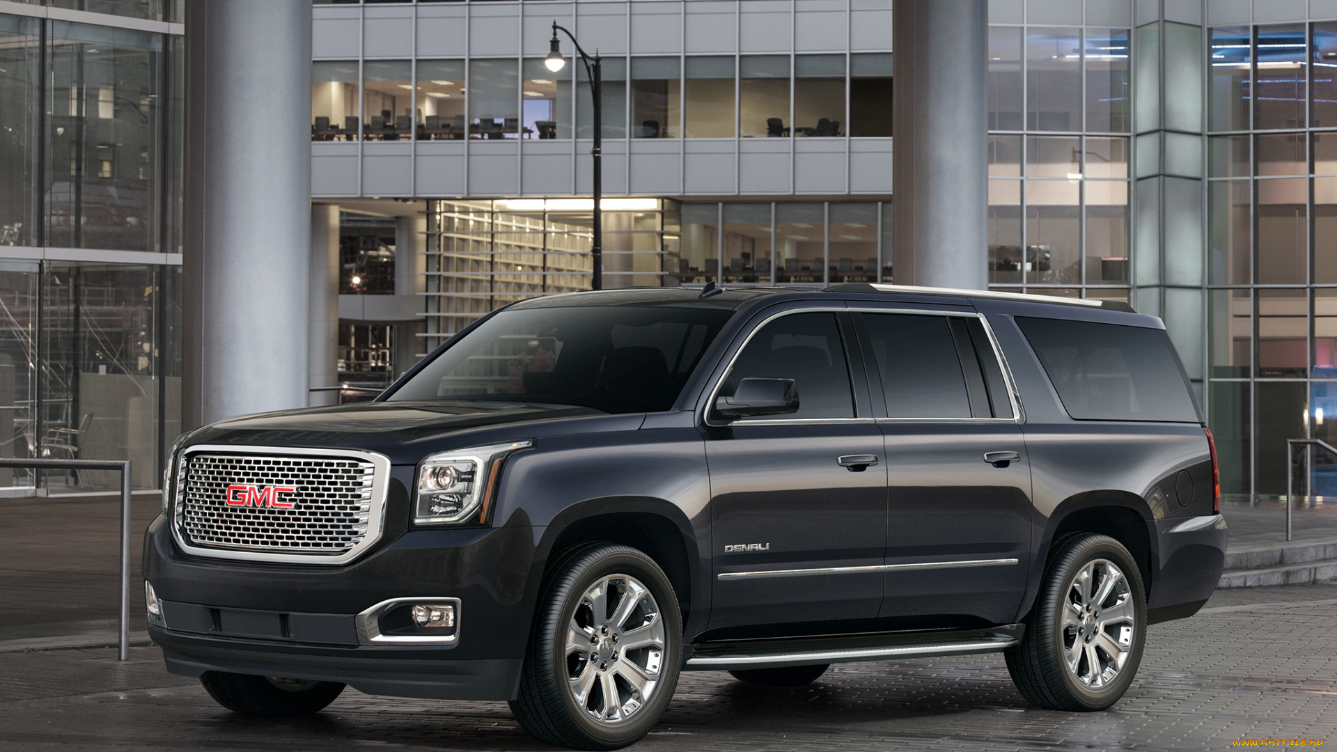 автомобили, gm-gmc, gmc, yukon, xl, denali, 2014