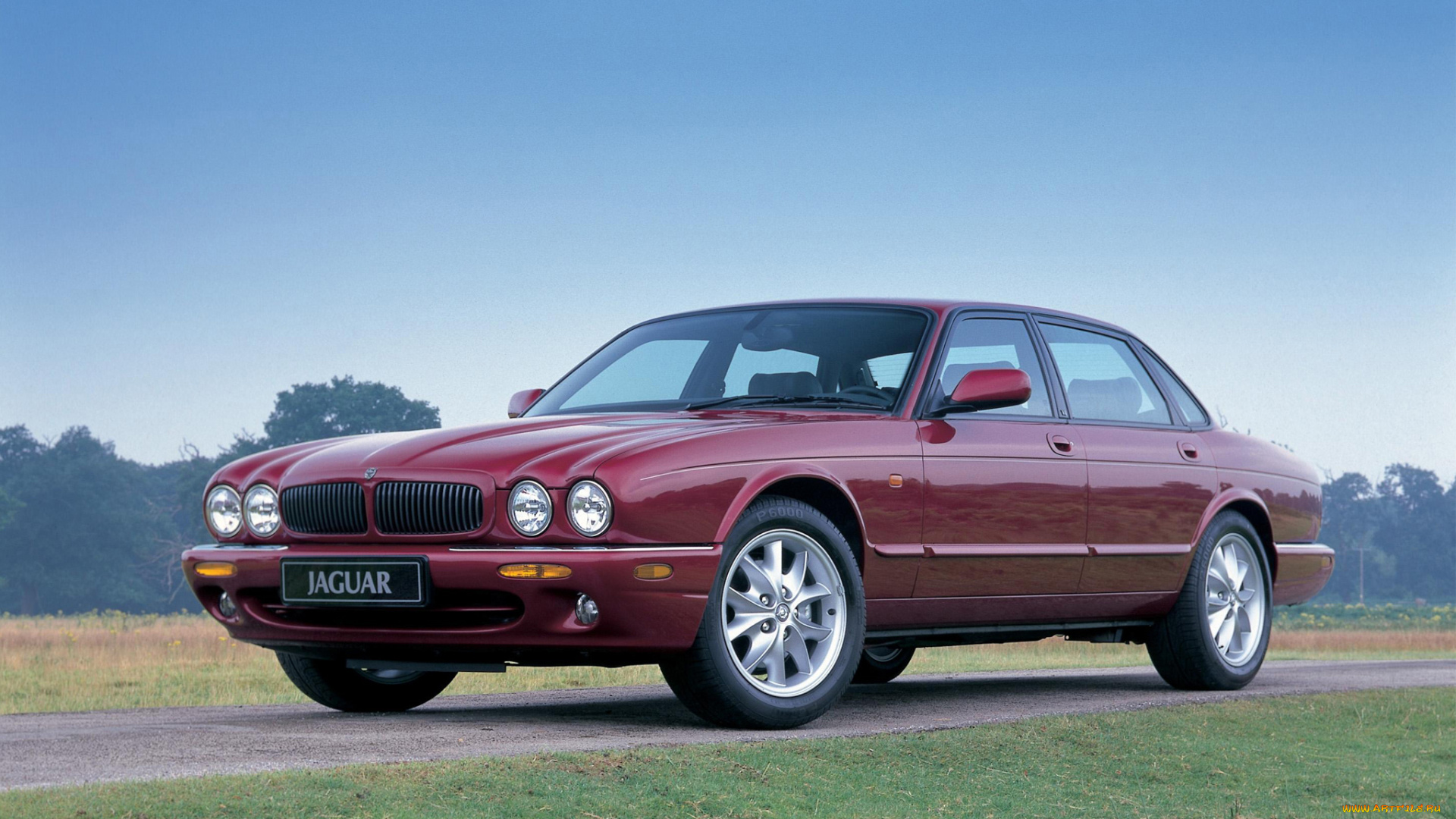 автомобили, jaguar, sport, красный, xj