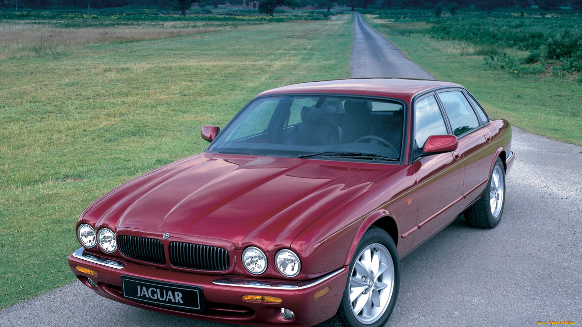 автомобили, jaguar, sport, xj, красный