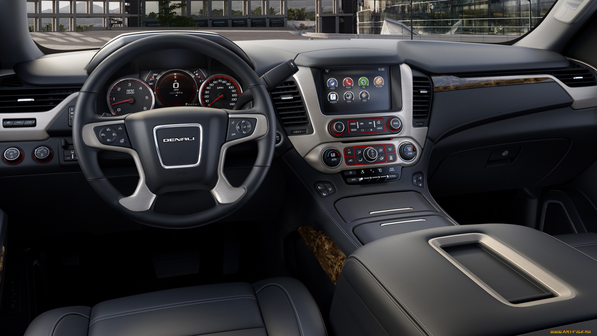 автомобили, спидометры, торпедо, gmc, yukon, xl, denali, 2014
