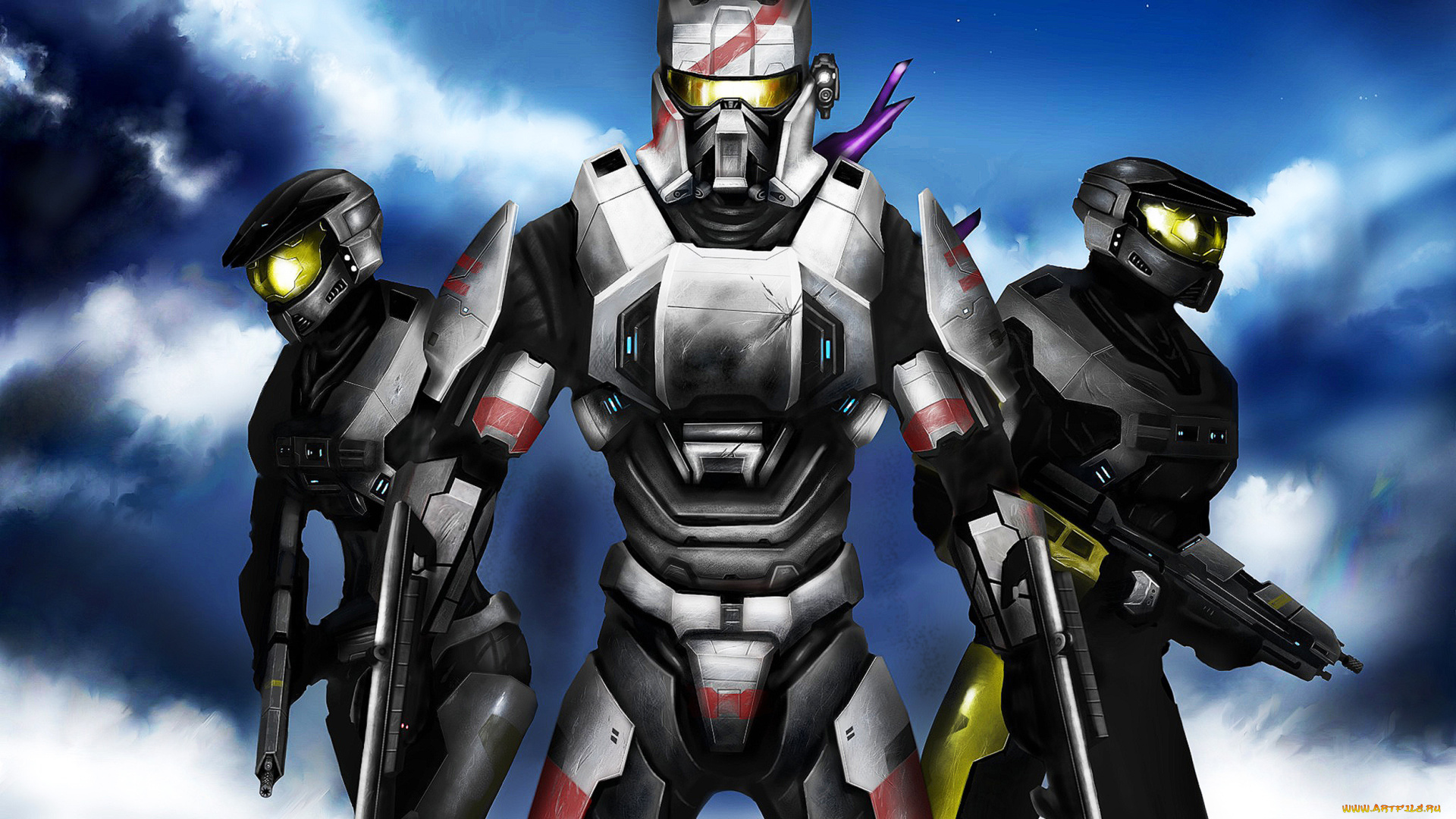 halo, видео, игры, halo, 3, солдаты