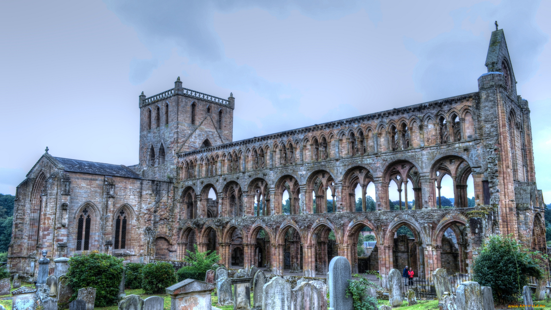 jedburgh, abbey, города, -, католические, соборы, , костелы, , аббатства, шотландия, аббатство