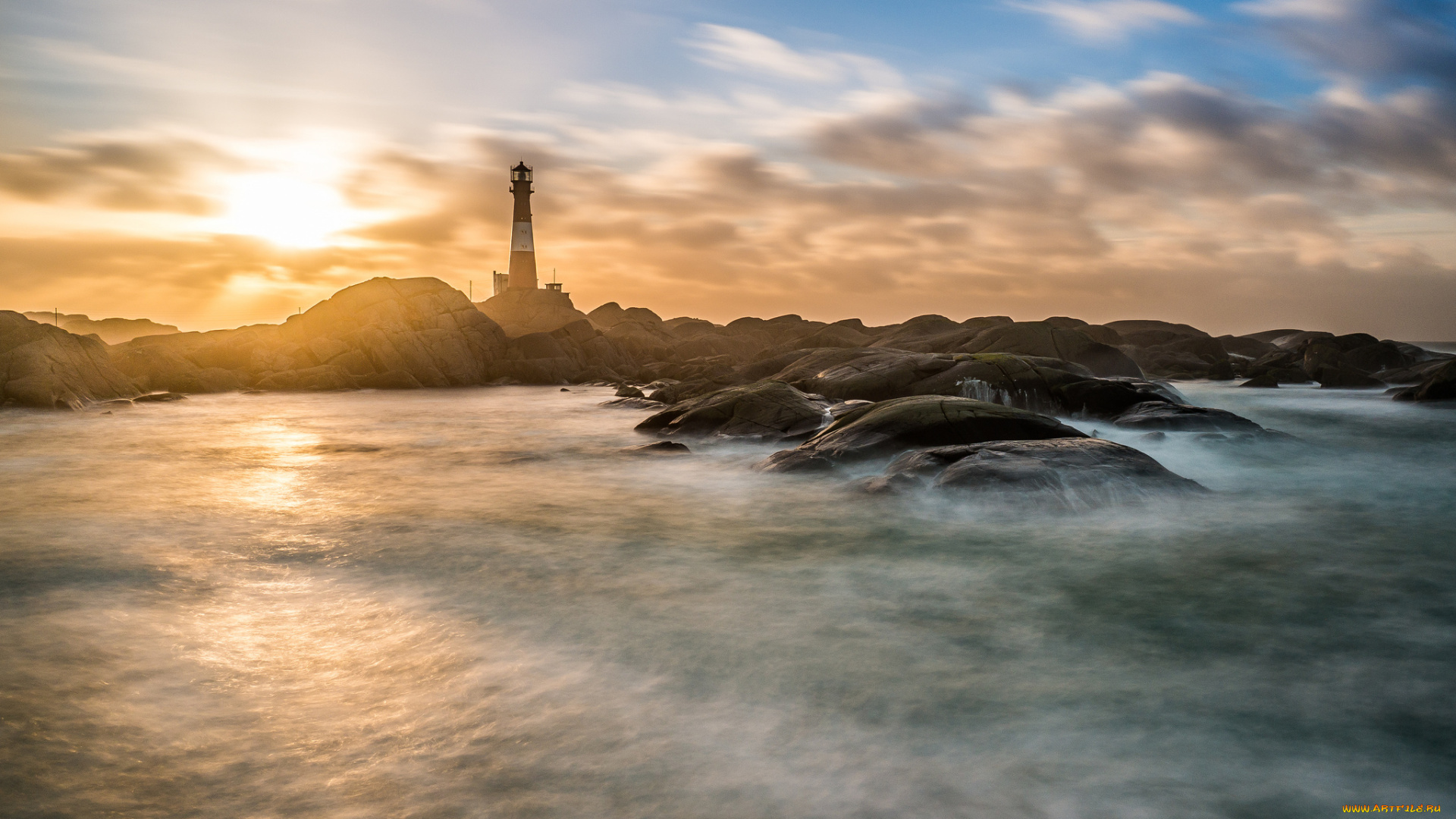 природа, маяки, море, скалы, маяк