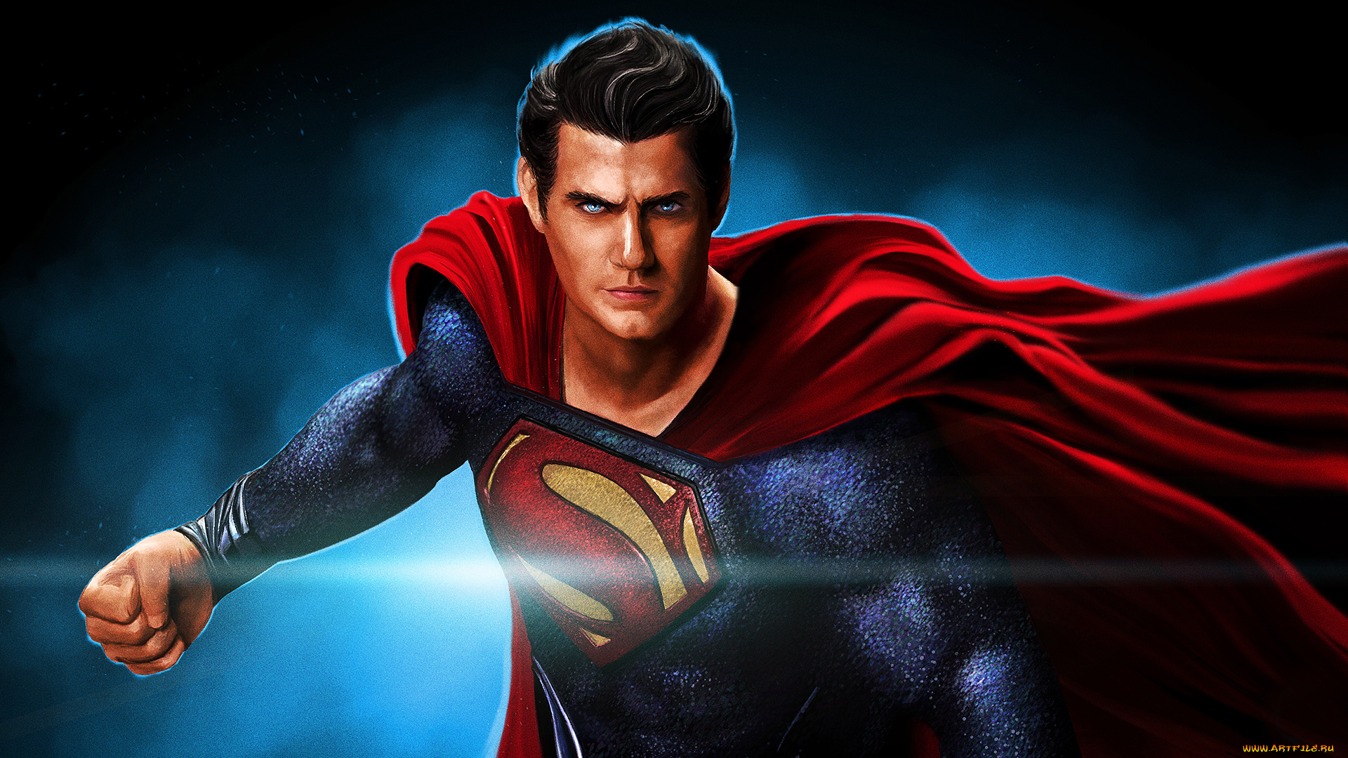 рисованные, комиксы, супермен