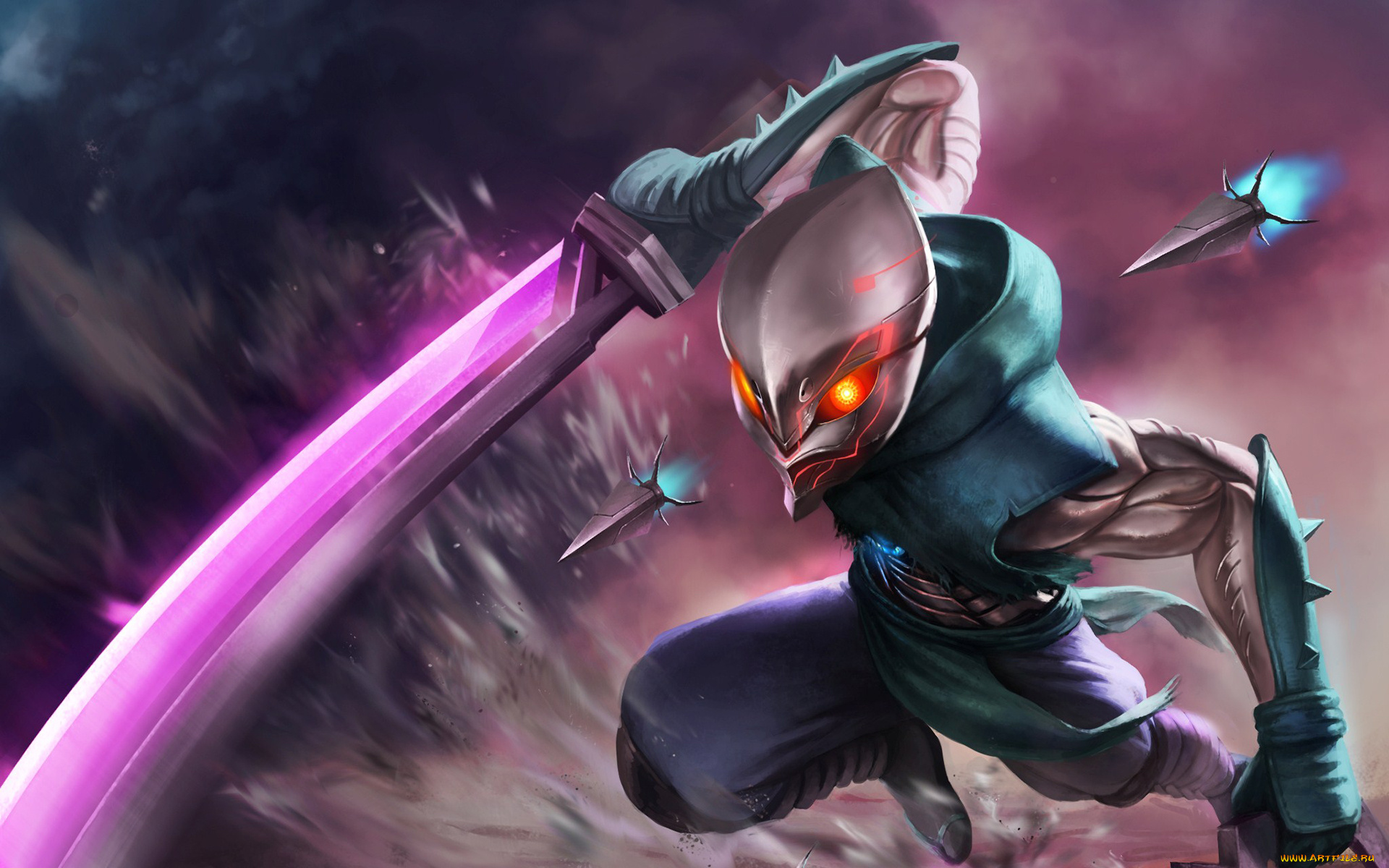 фэнтези, существа, меч