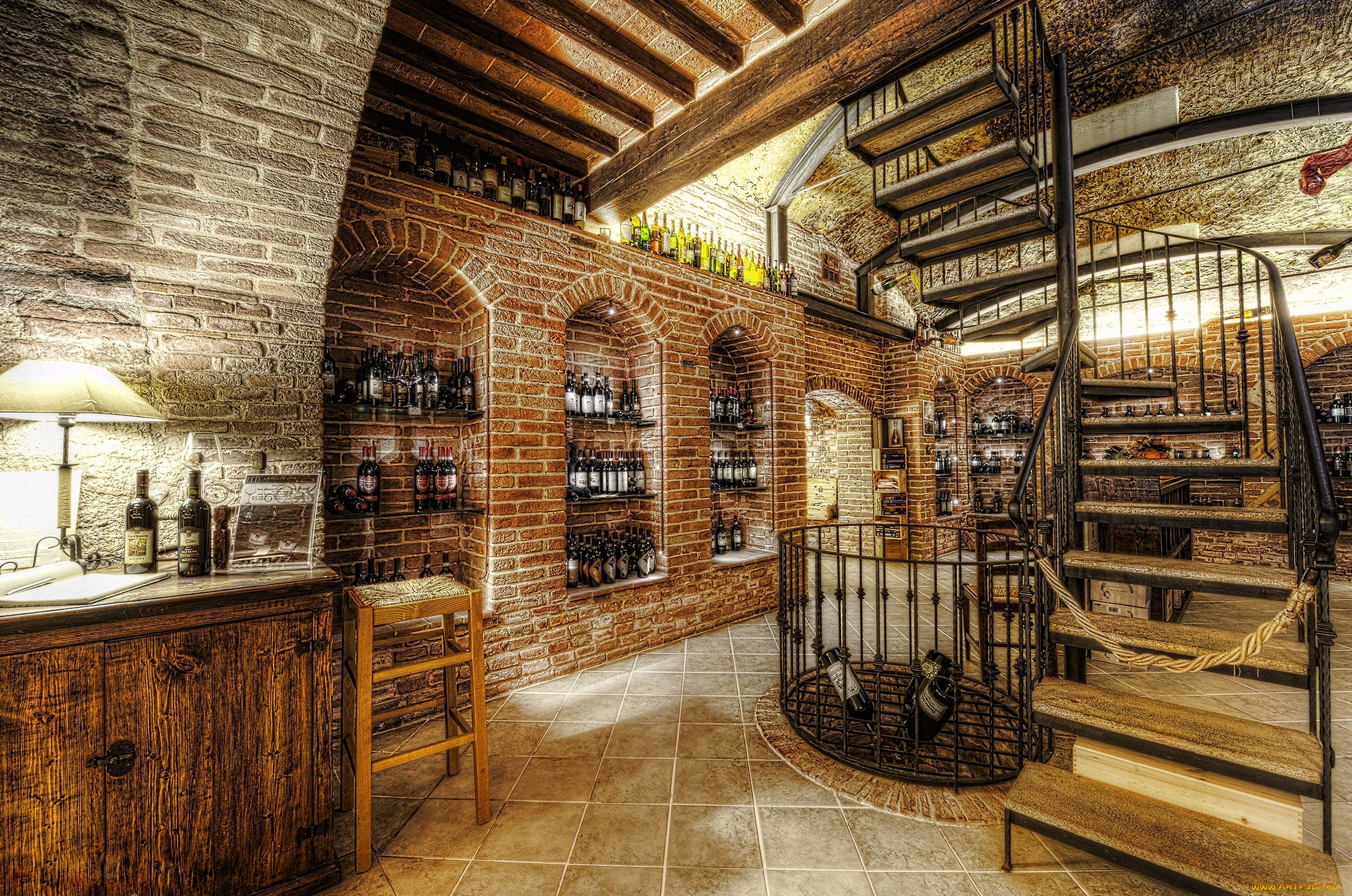 интерьер, -, другое, винный, погреб
