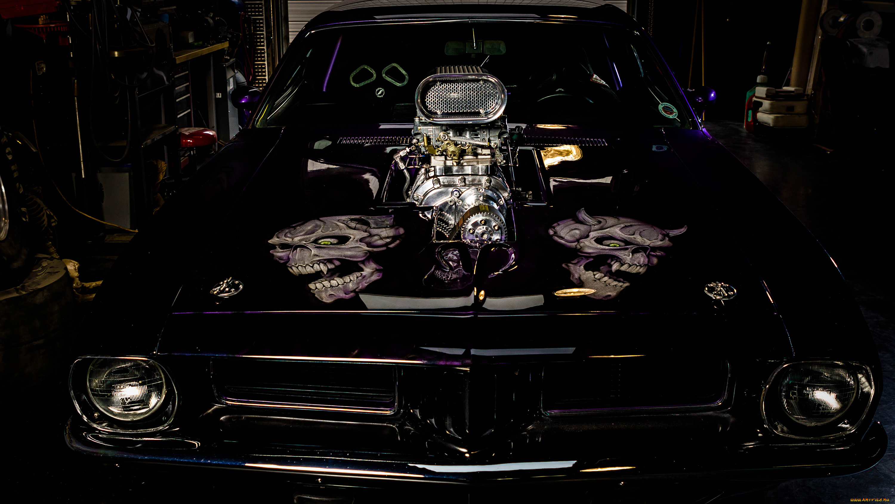 автомобили, plymouth, черный