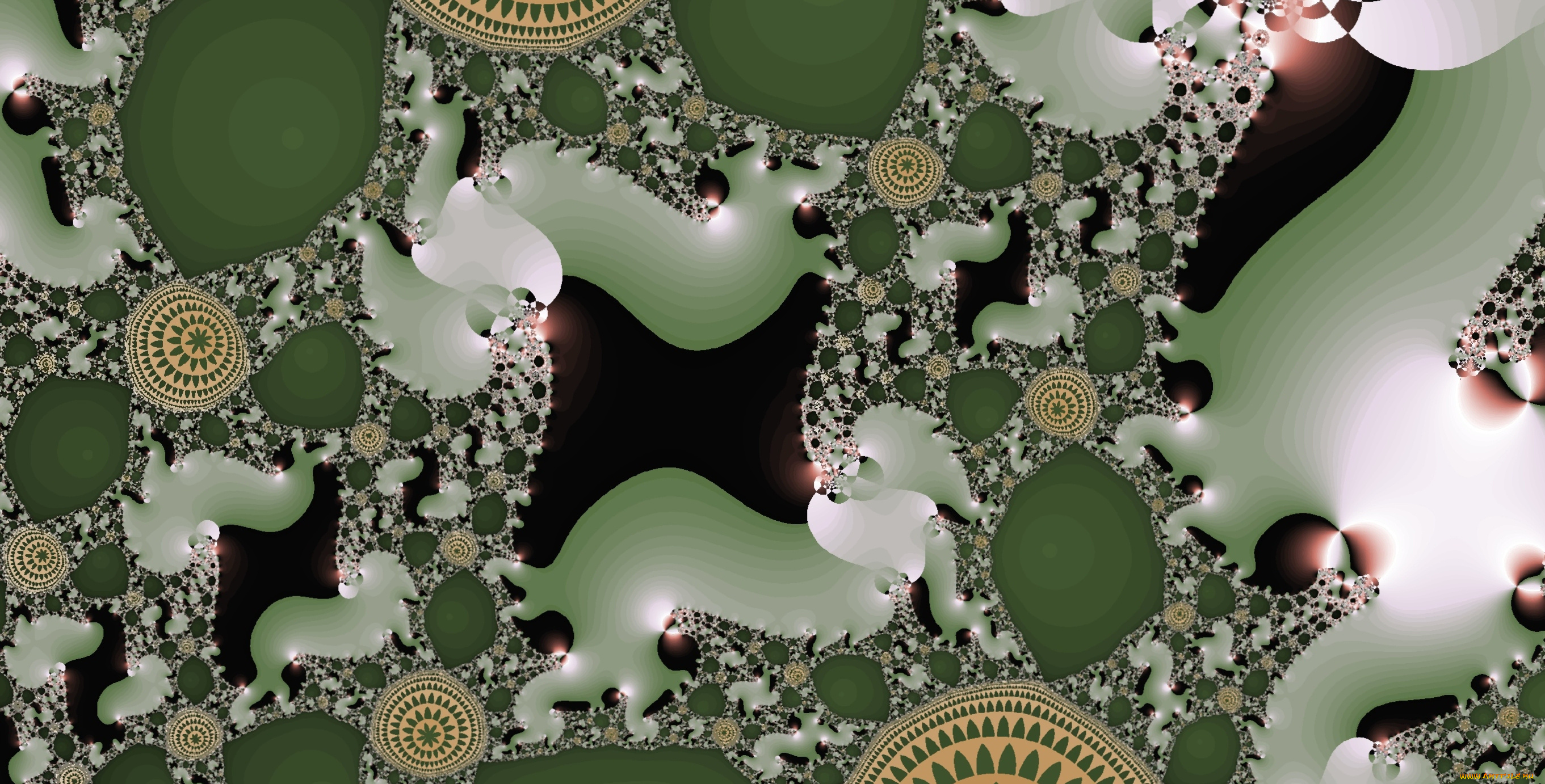 3д, графика, фракталы, , fractal, узор, цвета, фон