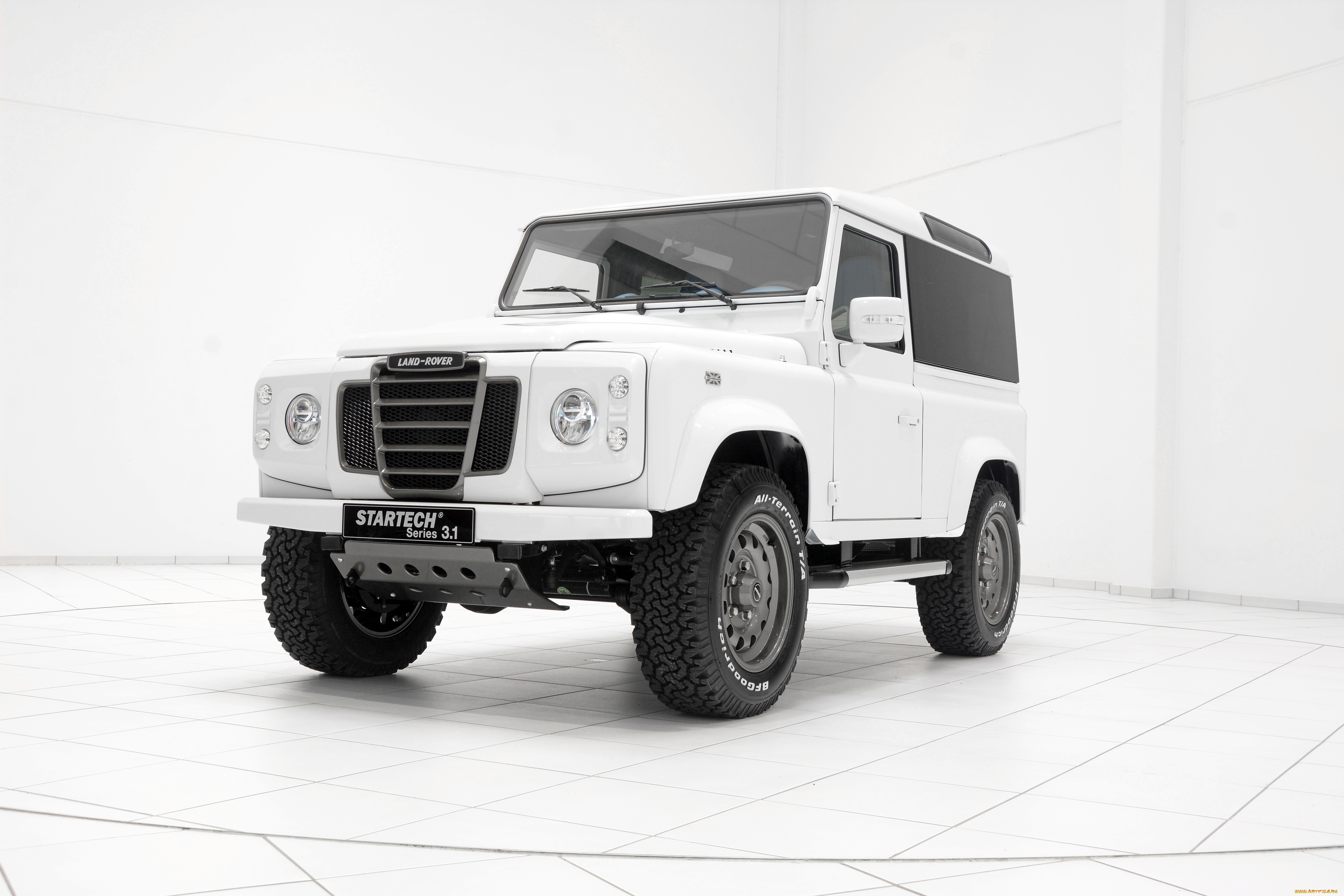 автомобили, land-rover, defender, land, rover, startech, светлый, series, 2013г