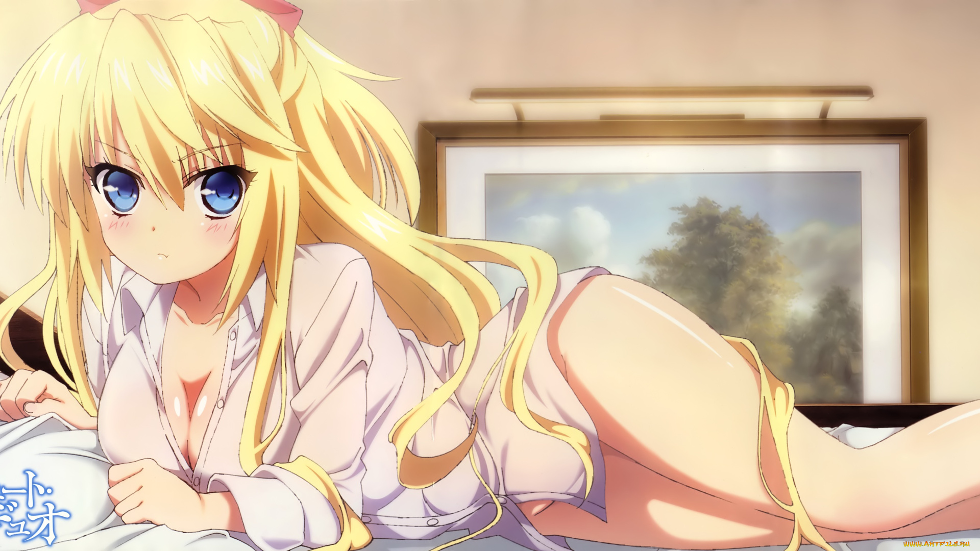 аниме, absolute, duo, девочка, взгляд