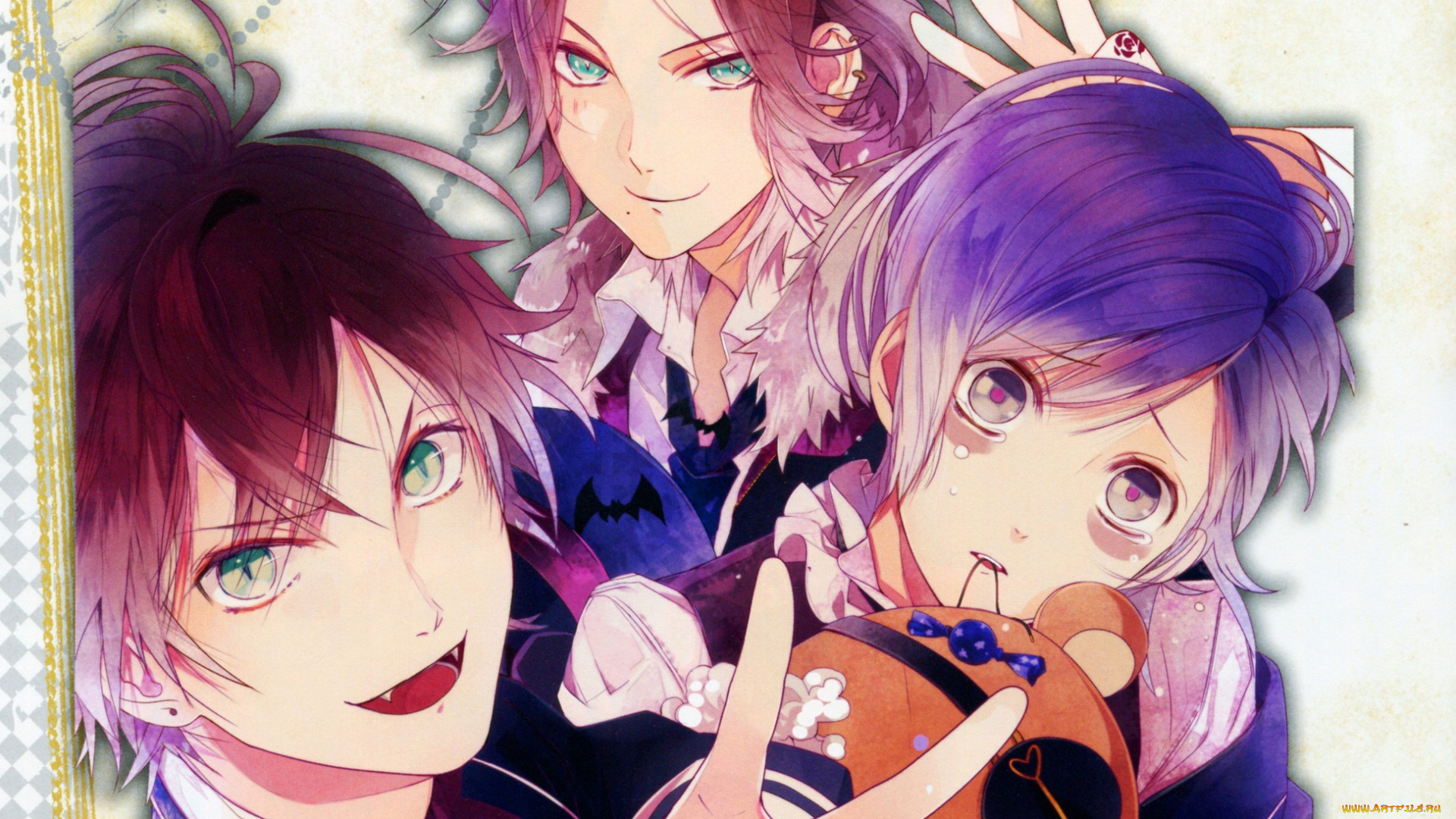 аниме, diabolik, lovers, дьявольские, возлюбленные