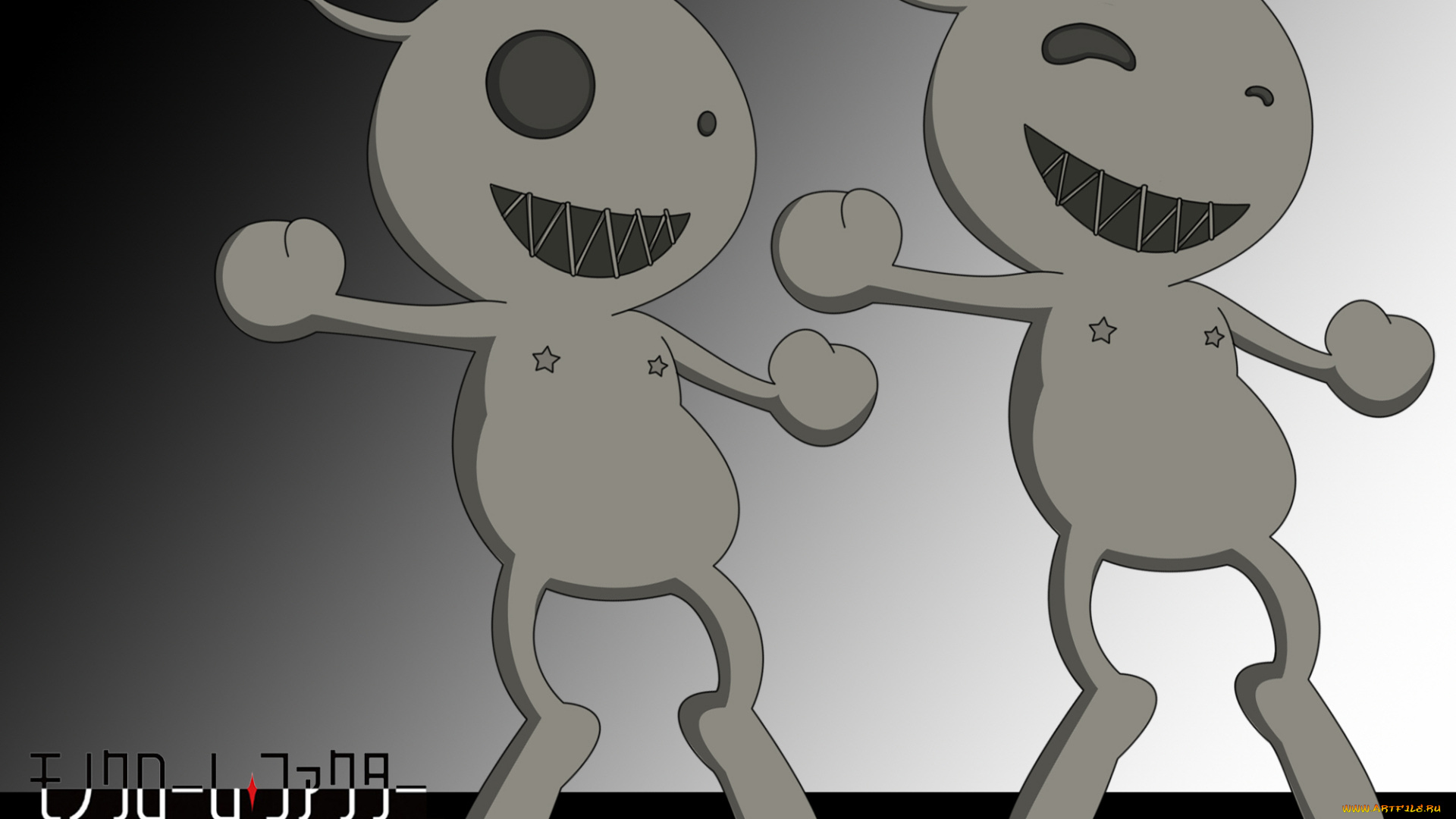 аниме, monochrome, factor, монохромный, фактор