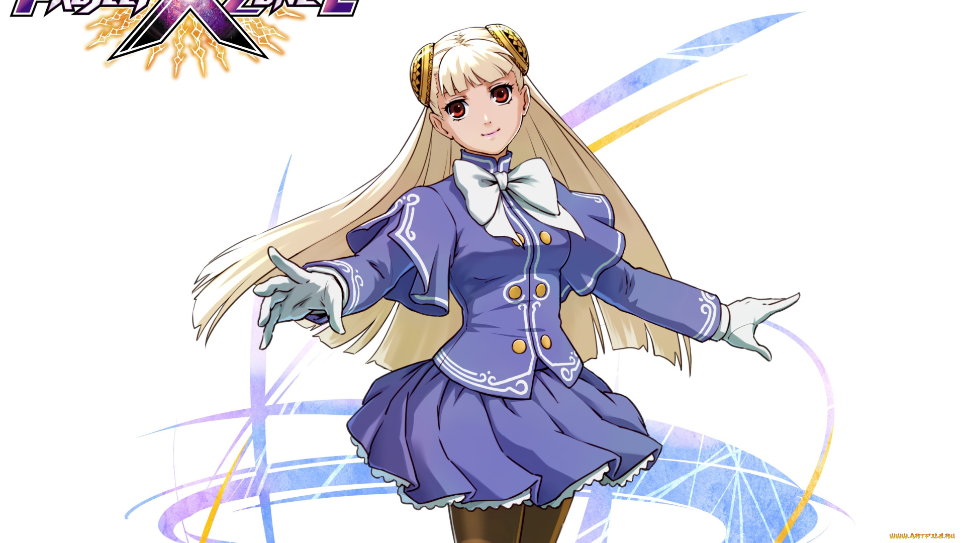 аниме, unknown, , другое, девушка, взгляд, фон