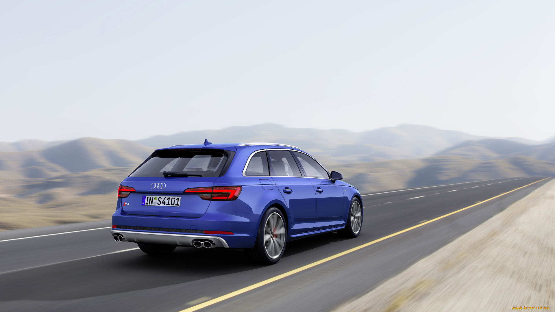 автомобили, audi, avant, b9, s4, 2016г